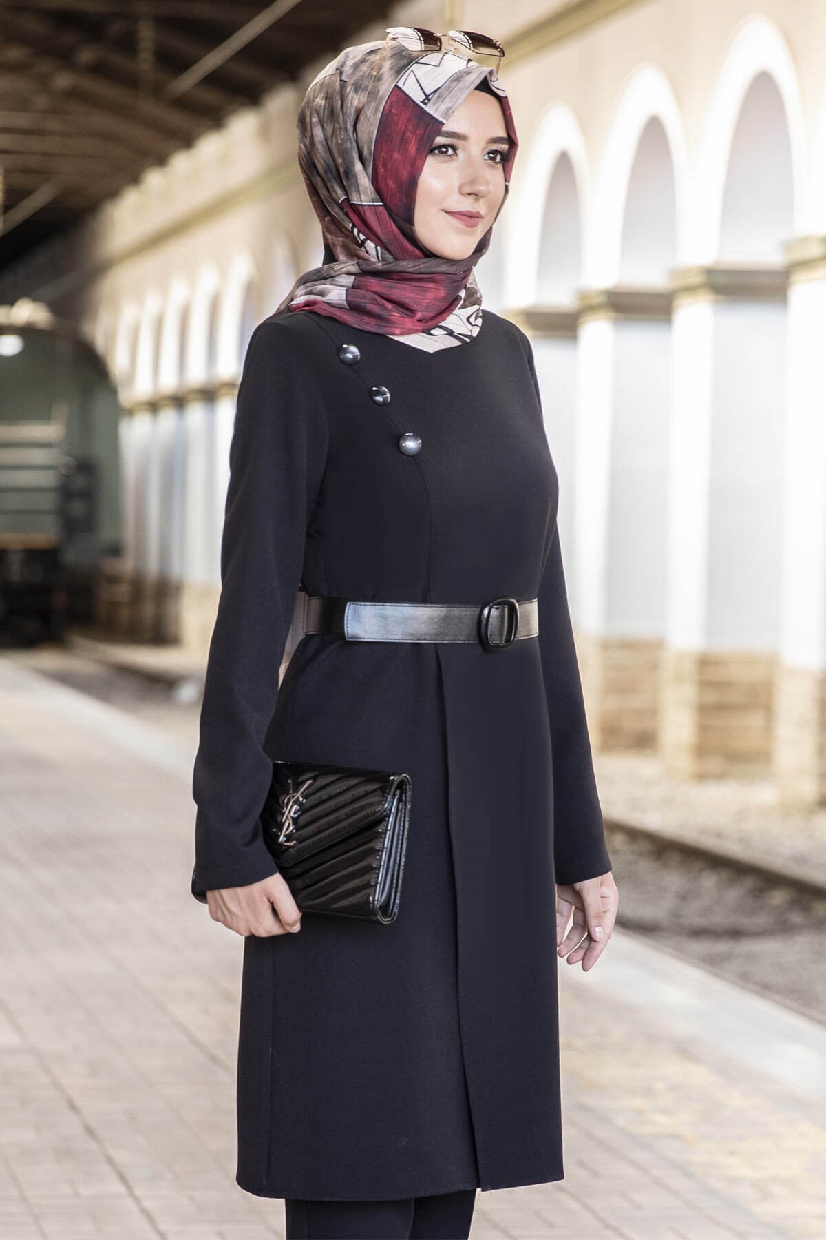TANEM İKİLİ TAKIMANR07-SİYAHAhunur Moda
