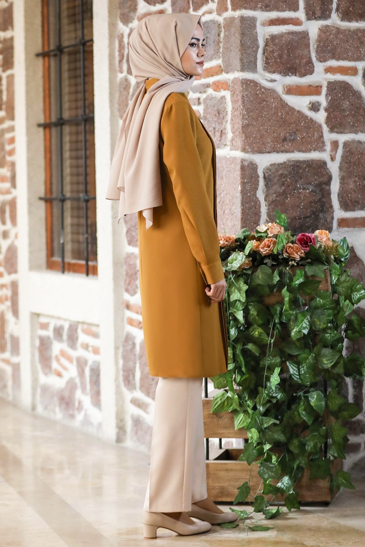 Eliz İkili Takım Safran ANR10ANR10-SAFRANAhunur Moda