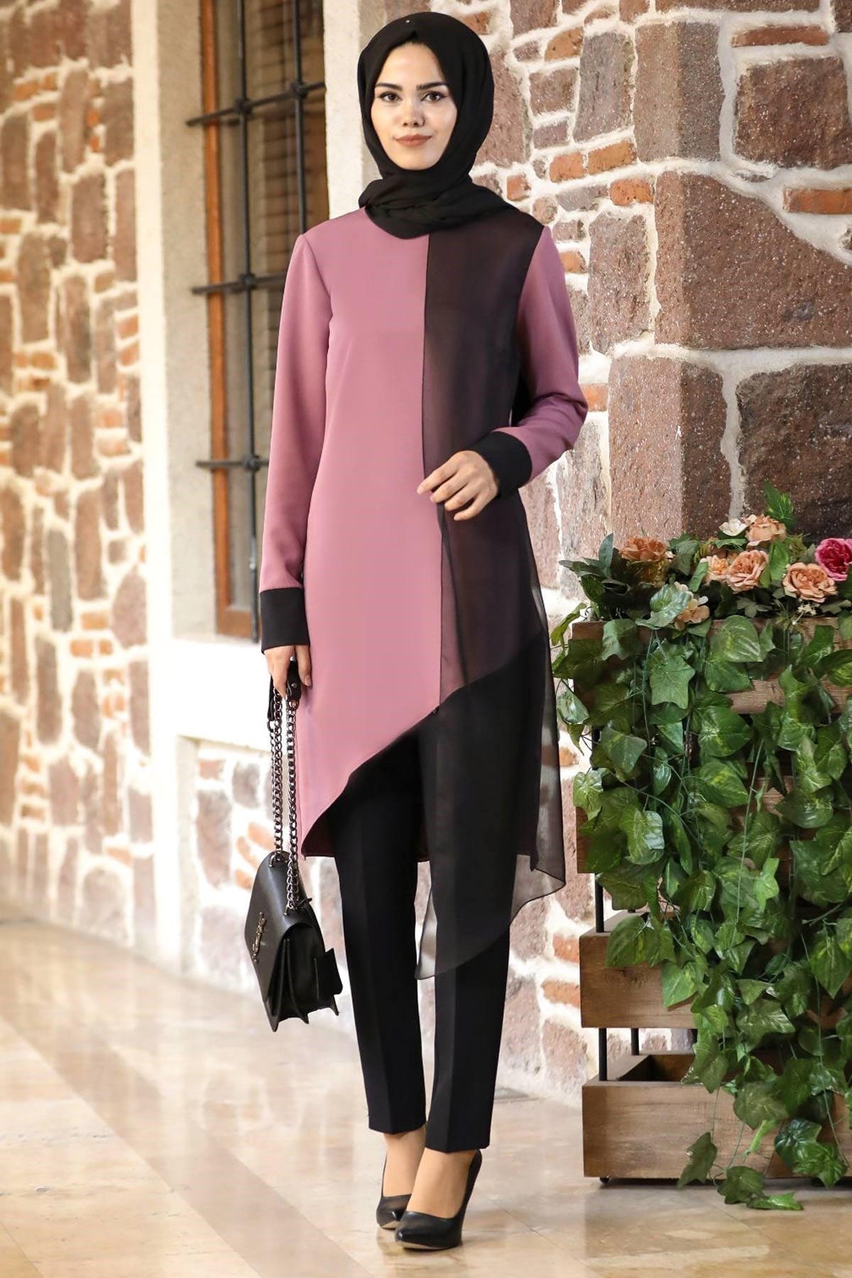 Nisa İkili Takım Gül Kurusu ANR12ANR12-GÜL KURUSUAhunur Moda