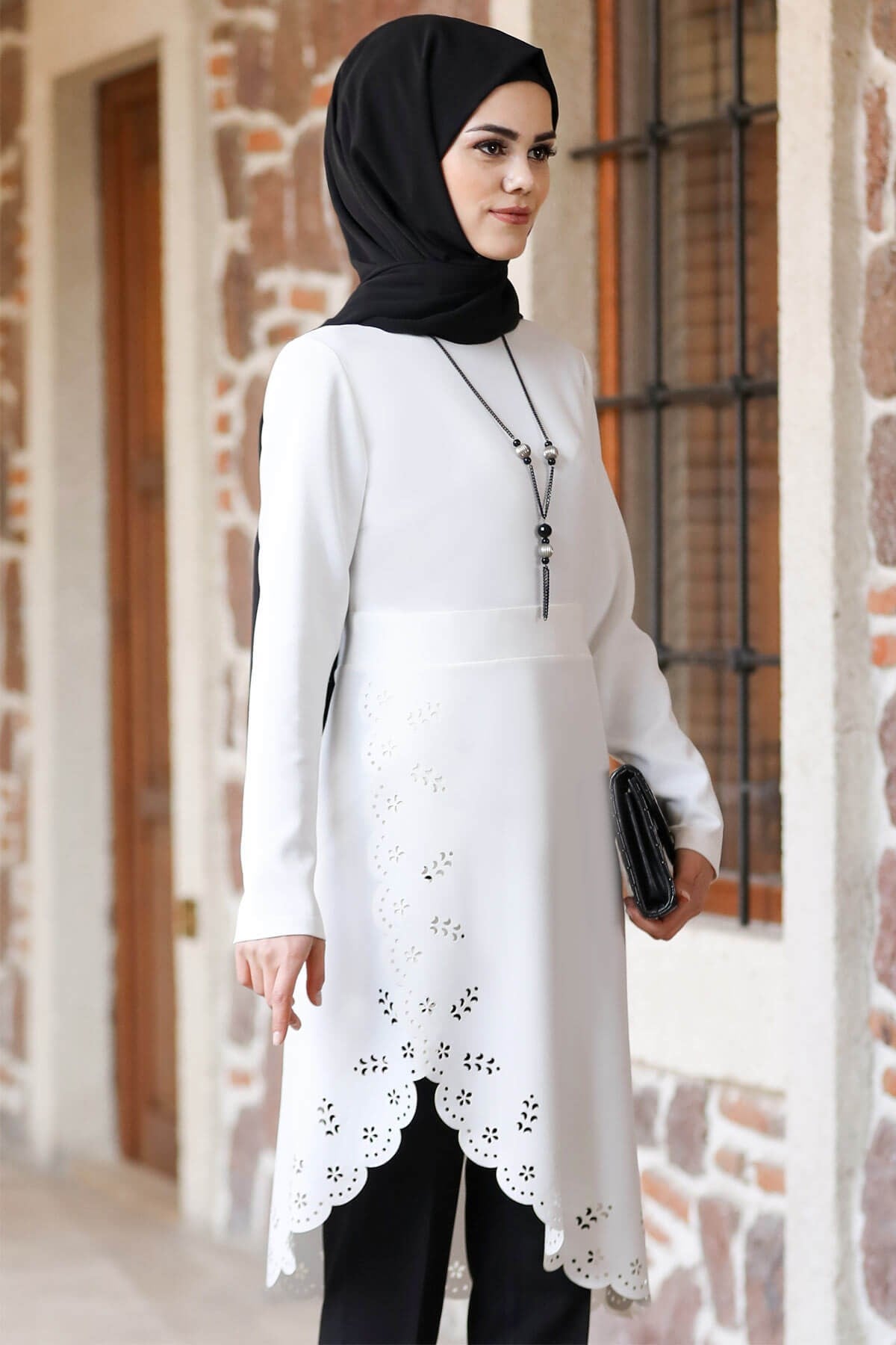 LAZER TUNİKANR20-EKRUAhunur Moda