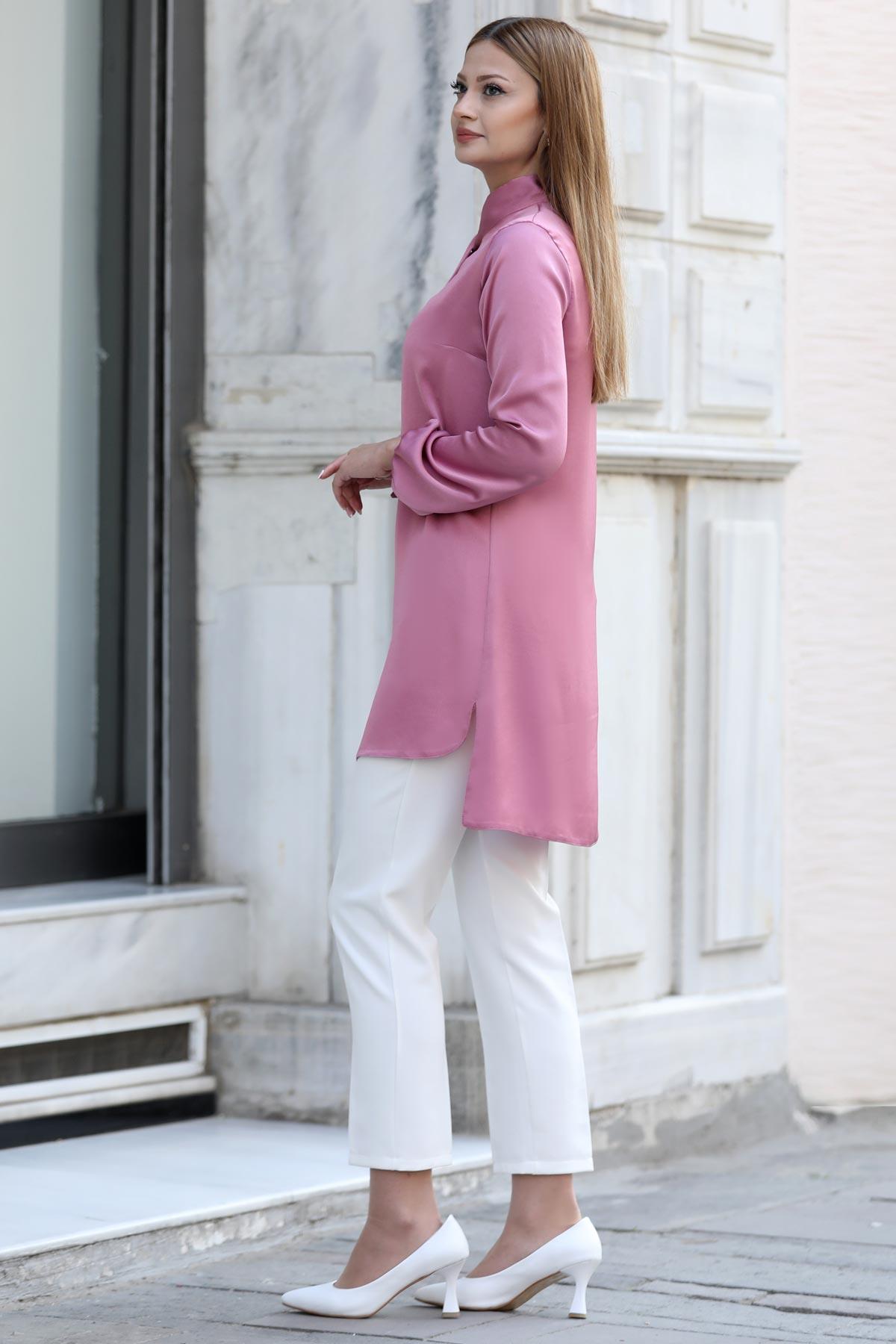 Trend Tunik Gül Kurusu ANR30ANR30-GÜL KURUSUAhunur Moda