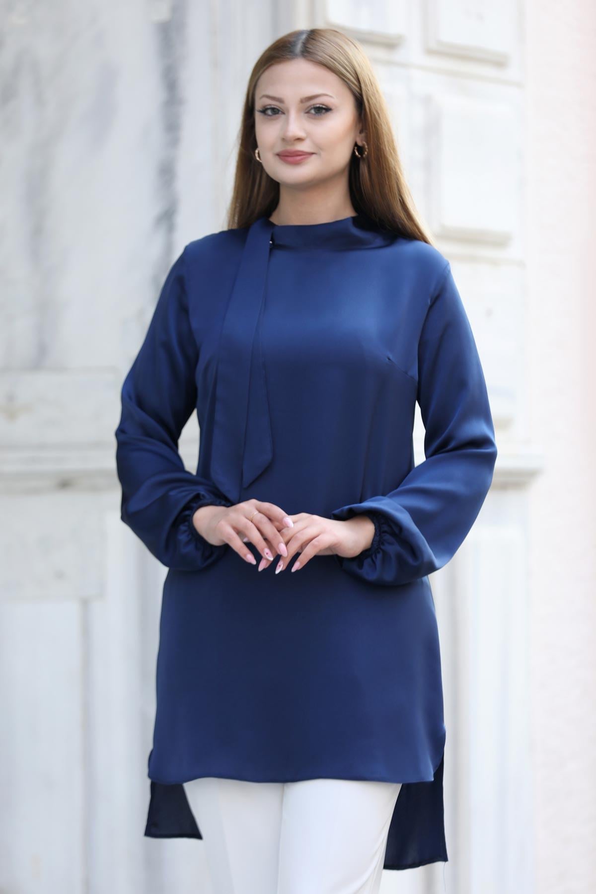 TREND TUNİKANR30-LACİVERTAhunur Moda