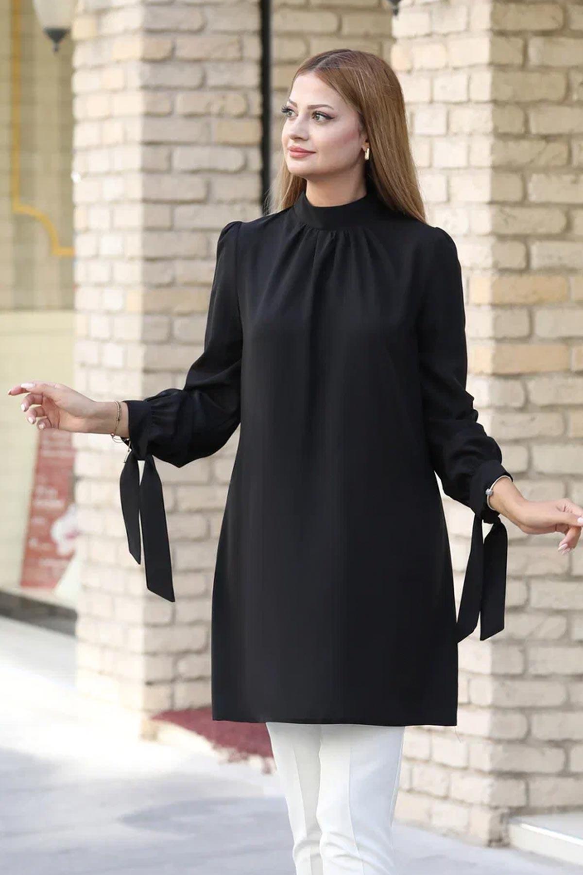 Esila Tunik Siyah ANR32ANR32-SİYAHAhunur Moda