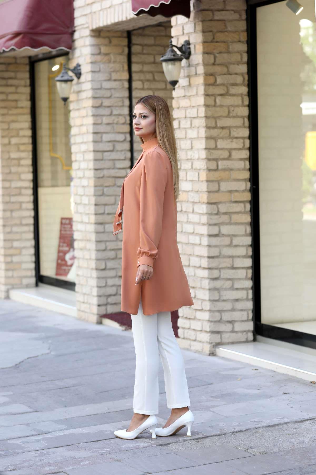 IŞIL TUNİKANR34-CAMELAhunur Moda