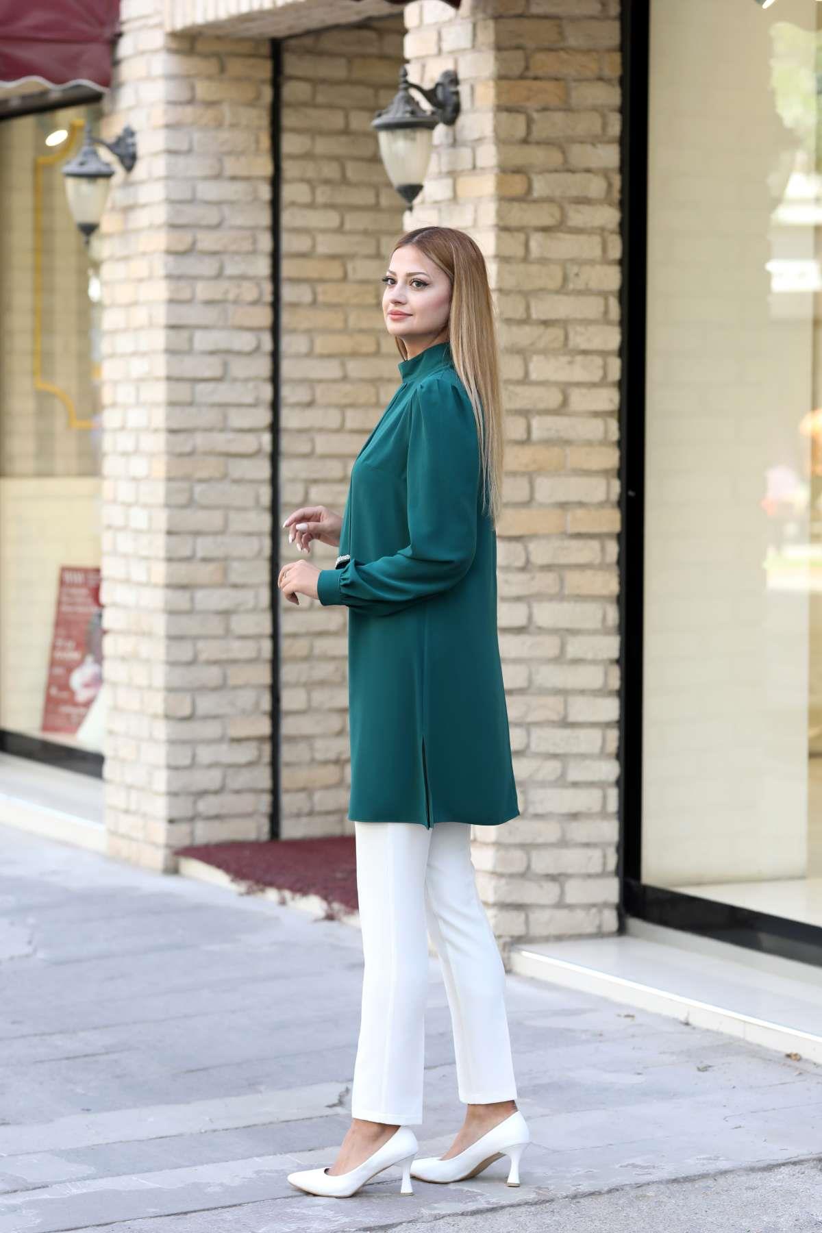 Işıl Tunik Zümrüt ANR34ANR34-ZÜMRÜTAhunur Moda