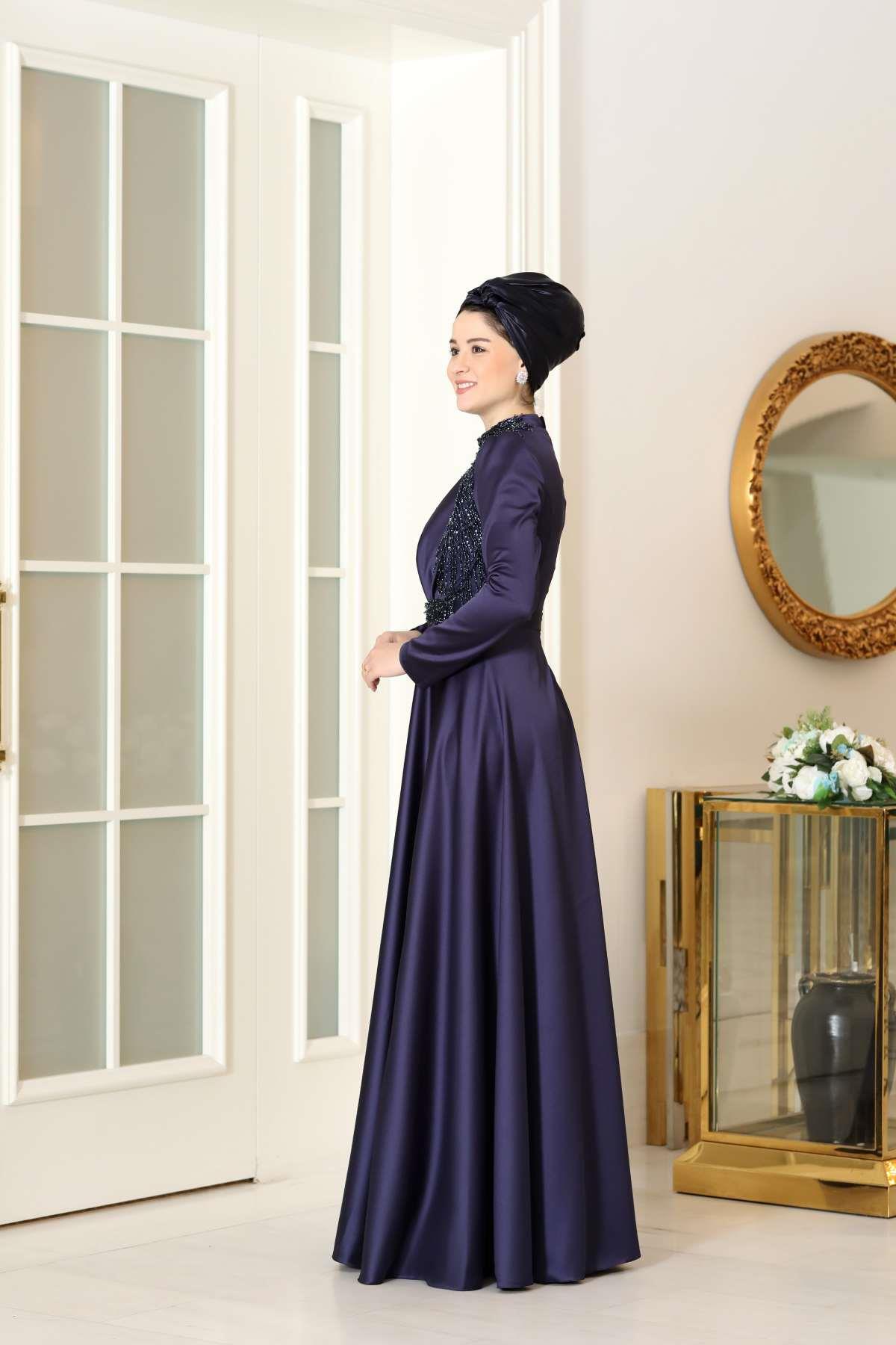 Henna Abiye Lacivert BBF30BBF30-LACİVERTBurak Baran