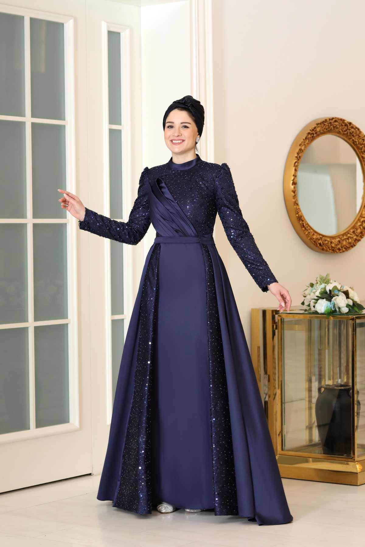 Asel Abiye Lacivert BBF40BBF40-LACİVERTBurak Baran