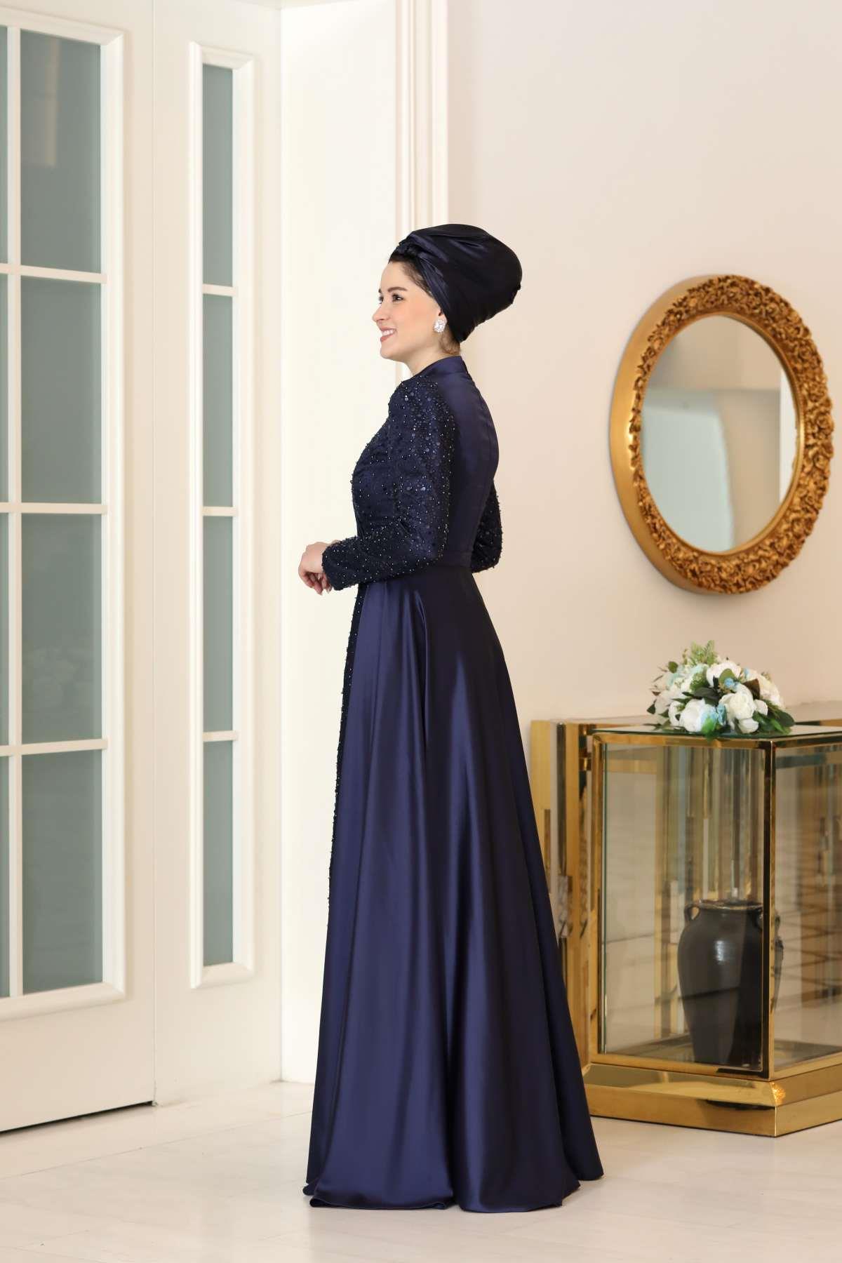 Asel Abiye Lacivert BBF40BBF40-LACİVERTBurak Baran