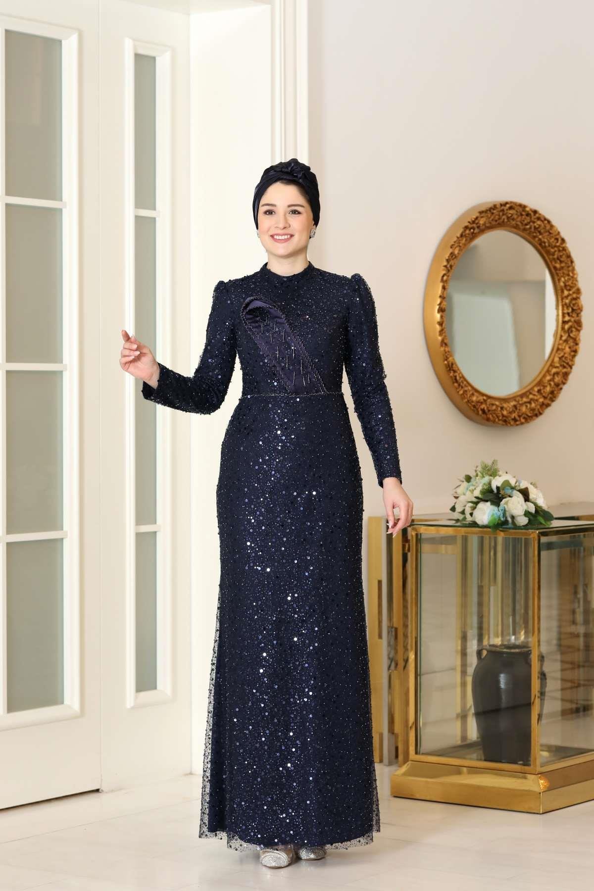 Zeren Abiye Lacivert BBF42BBF42-LACİVERTBurak Baran