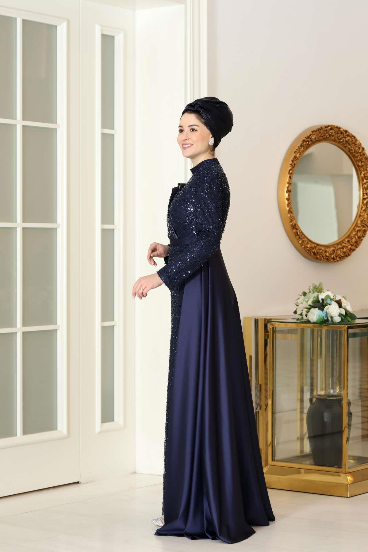 Zeren Abiye Lacivert BBF42BBF42-LACİVERTBurak Baran