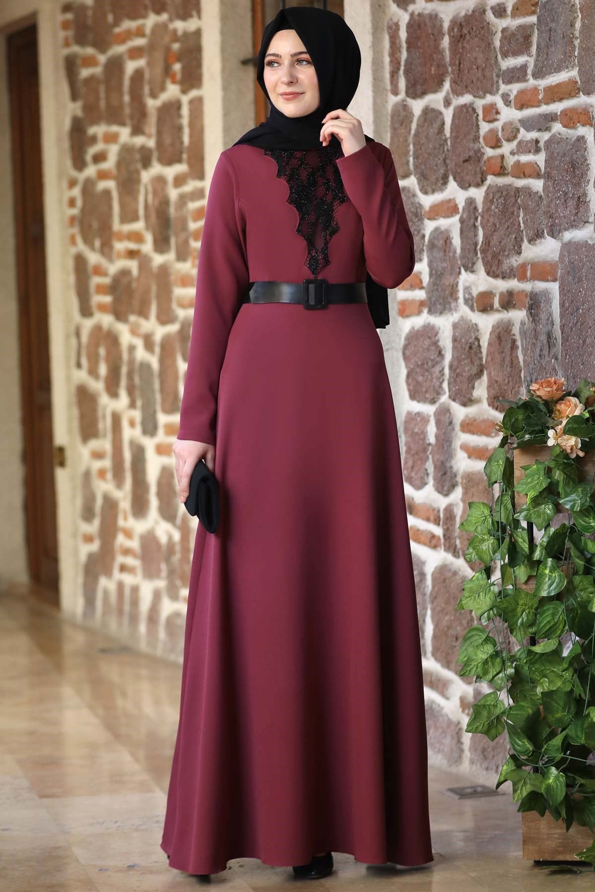 MİMOZA ELBİSEELB12-LİLAElben