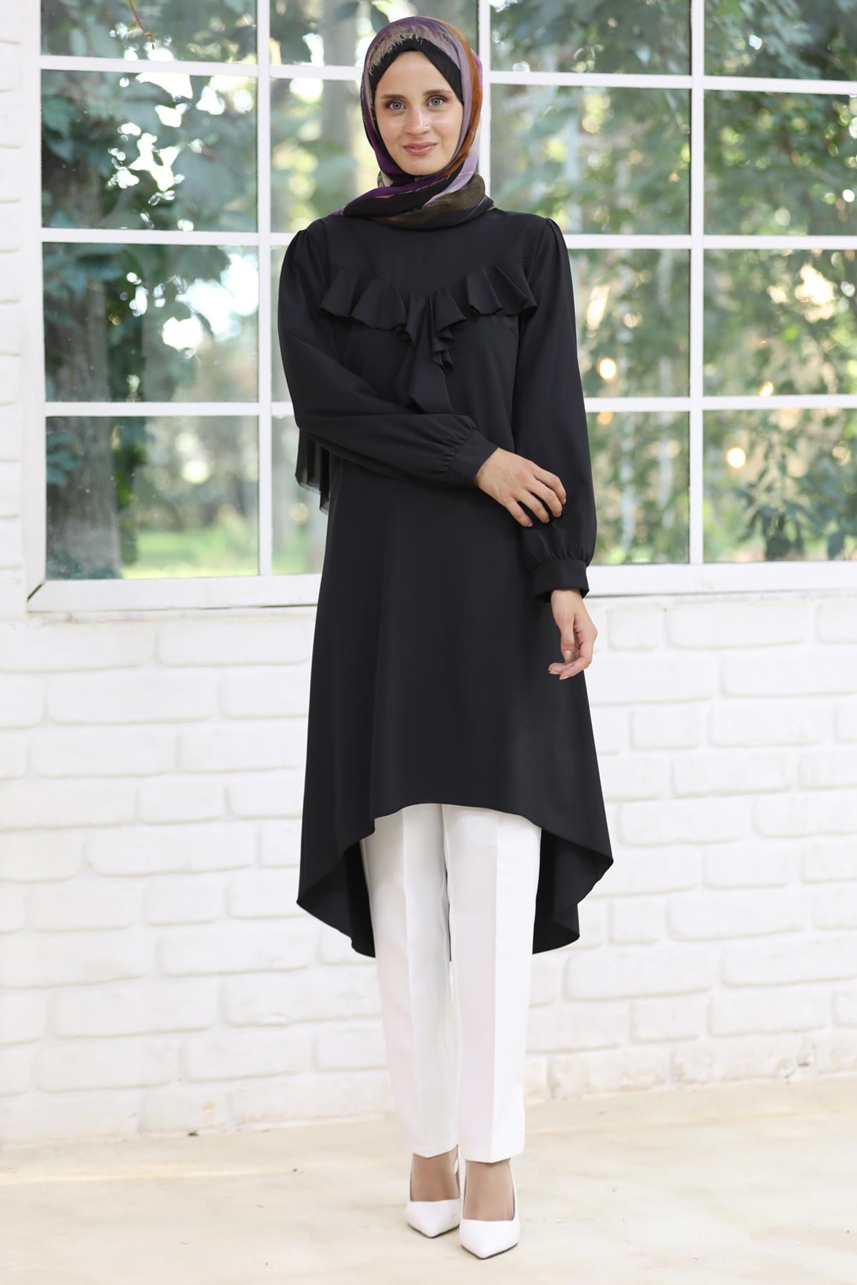 Nehir Tunik Siyah ELB28ELB28-SİYAHElben