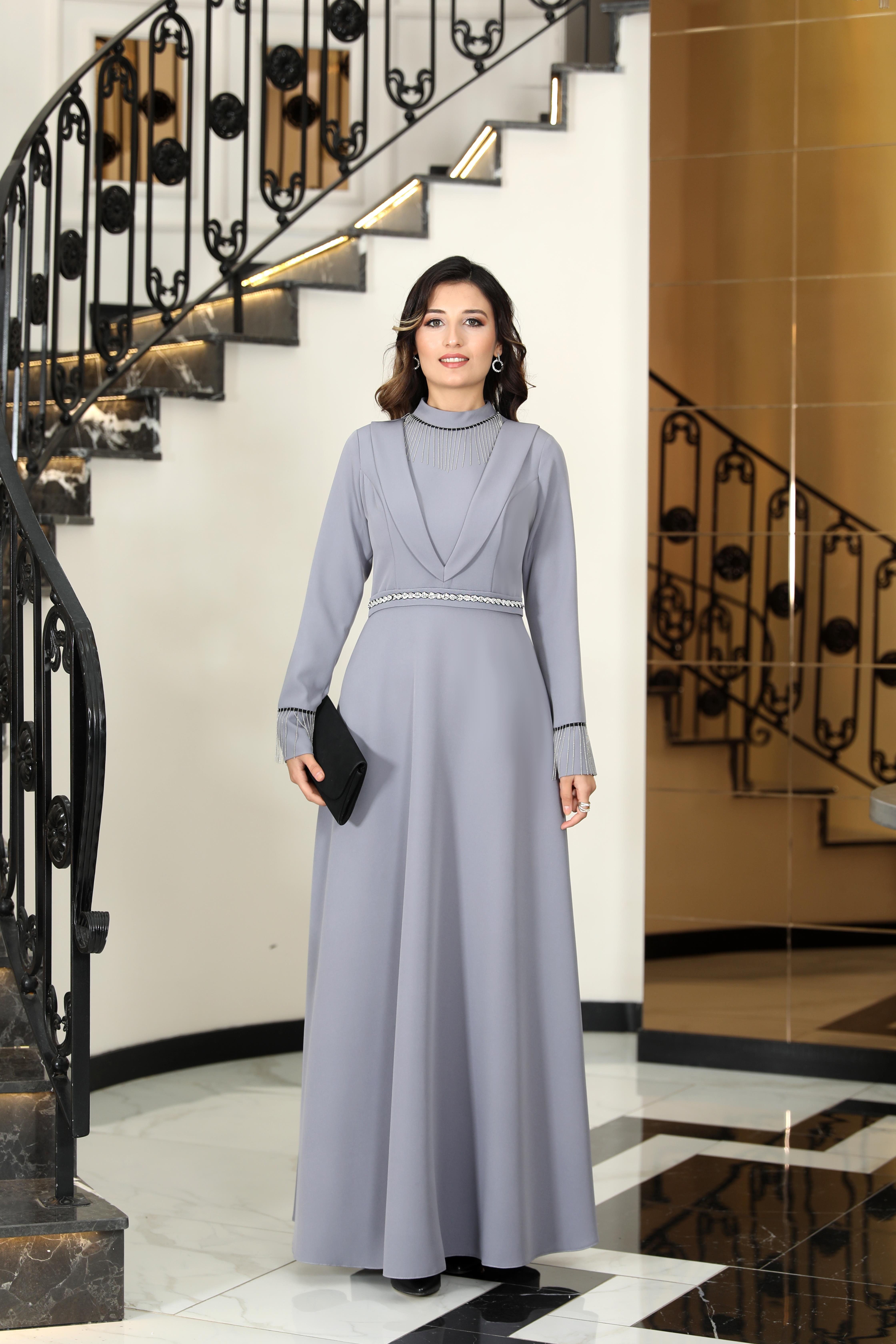 GAMZE ABİYEELB48-GRİElben