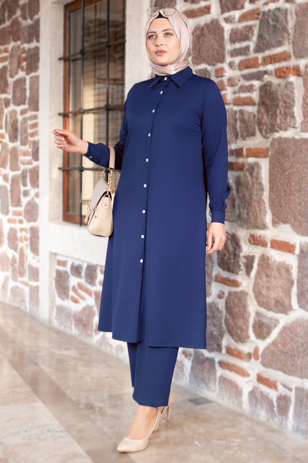 Nilay - 2'li - Takım - İndigo - FHM592FHM592-İNDİGOFahima