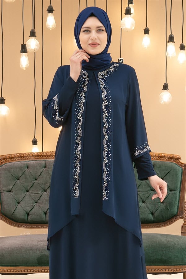 EFSUN ABİYEFHM628-LACİVERTFahima