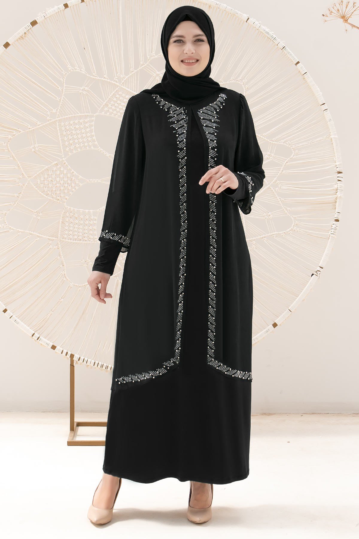 ADALYA ABİYEFHM838-SİYAHFahima