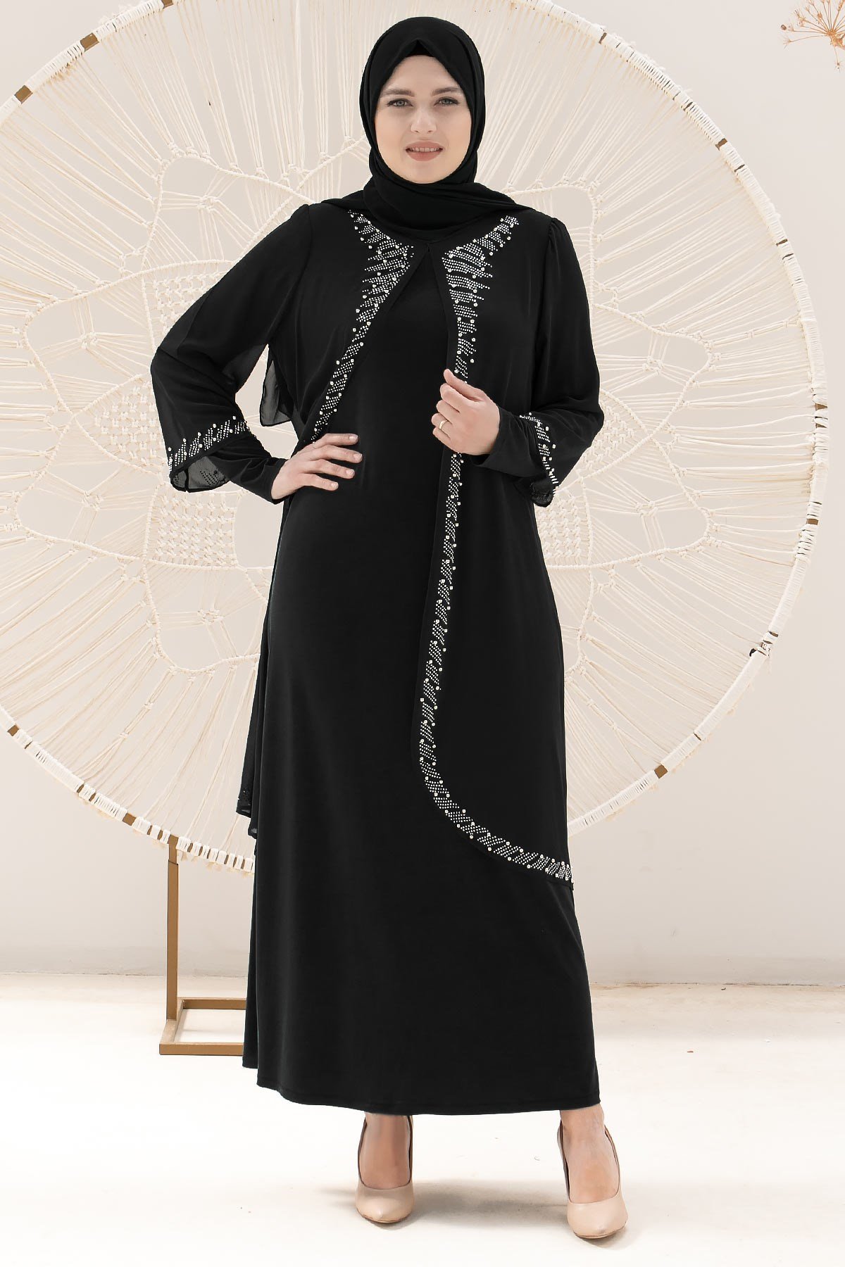 ADALYA ABİYEFHM838-SİYAHFahima