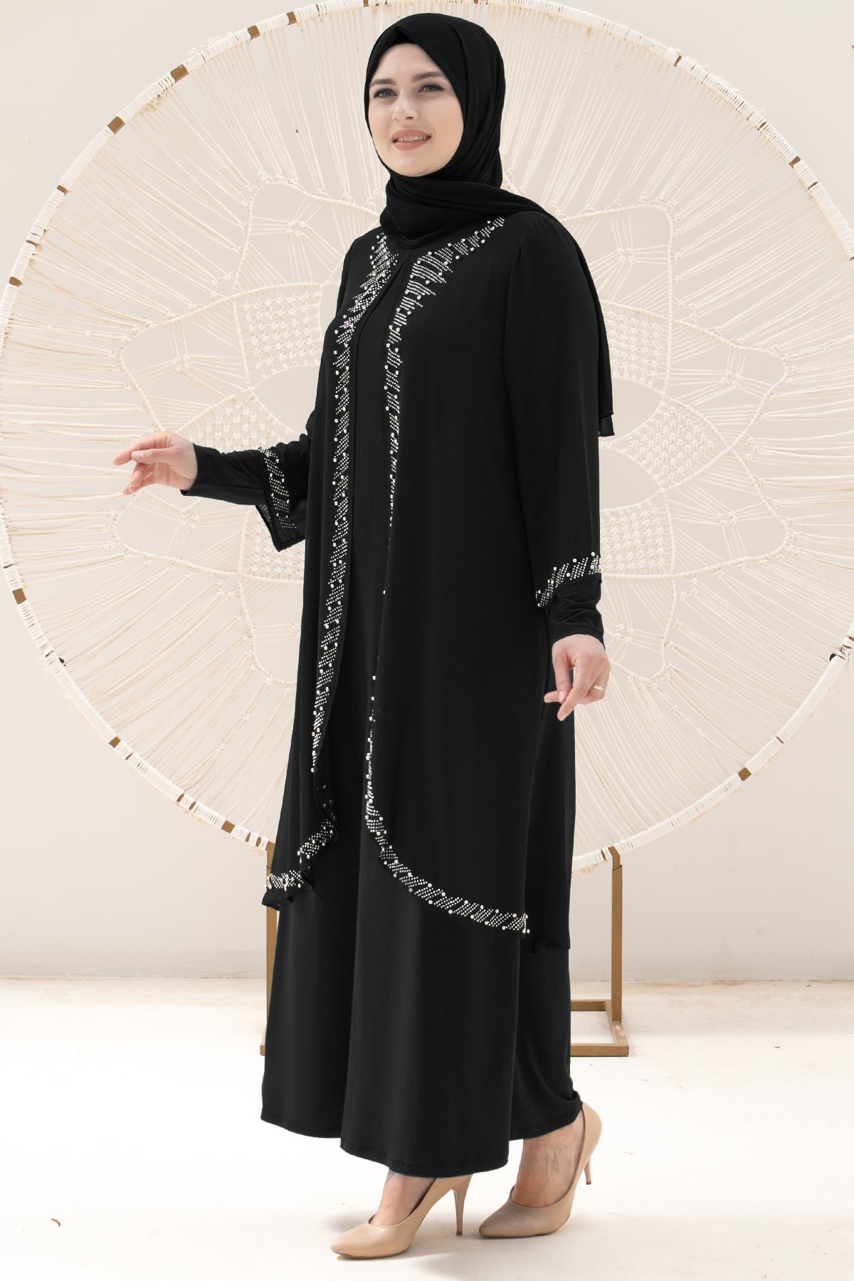 ADALYA ABİYEFHM838-SİYAHFahima