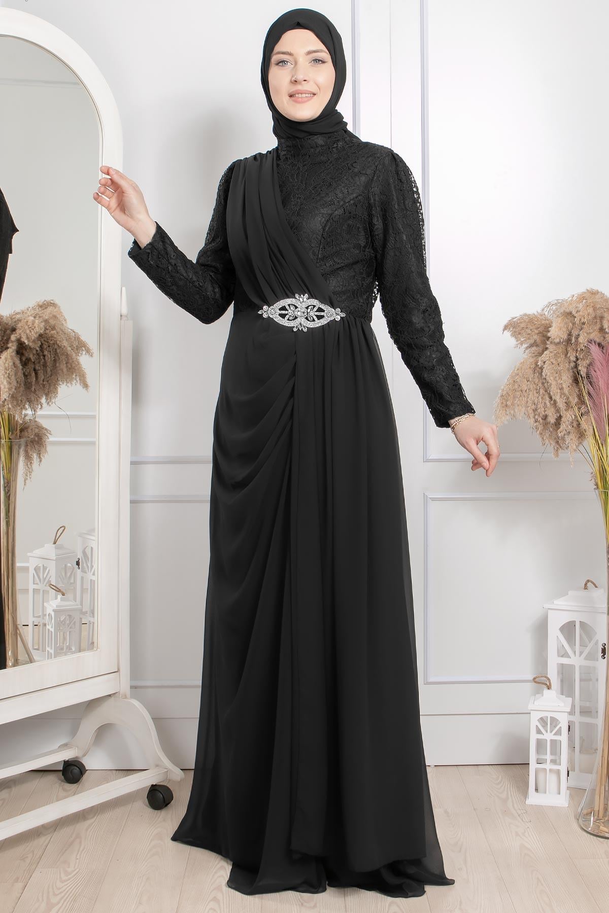 ZARİF ABİYEFHM868-SİYAHFahima