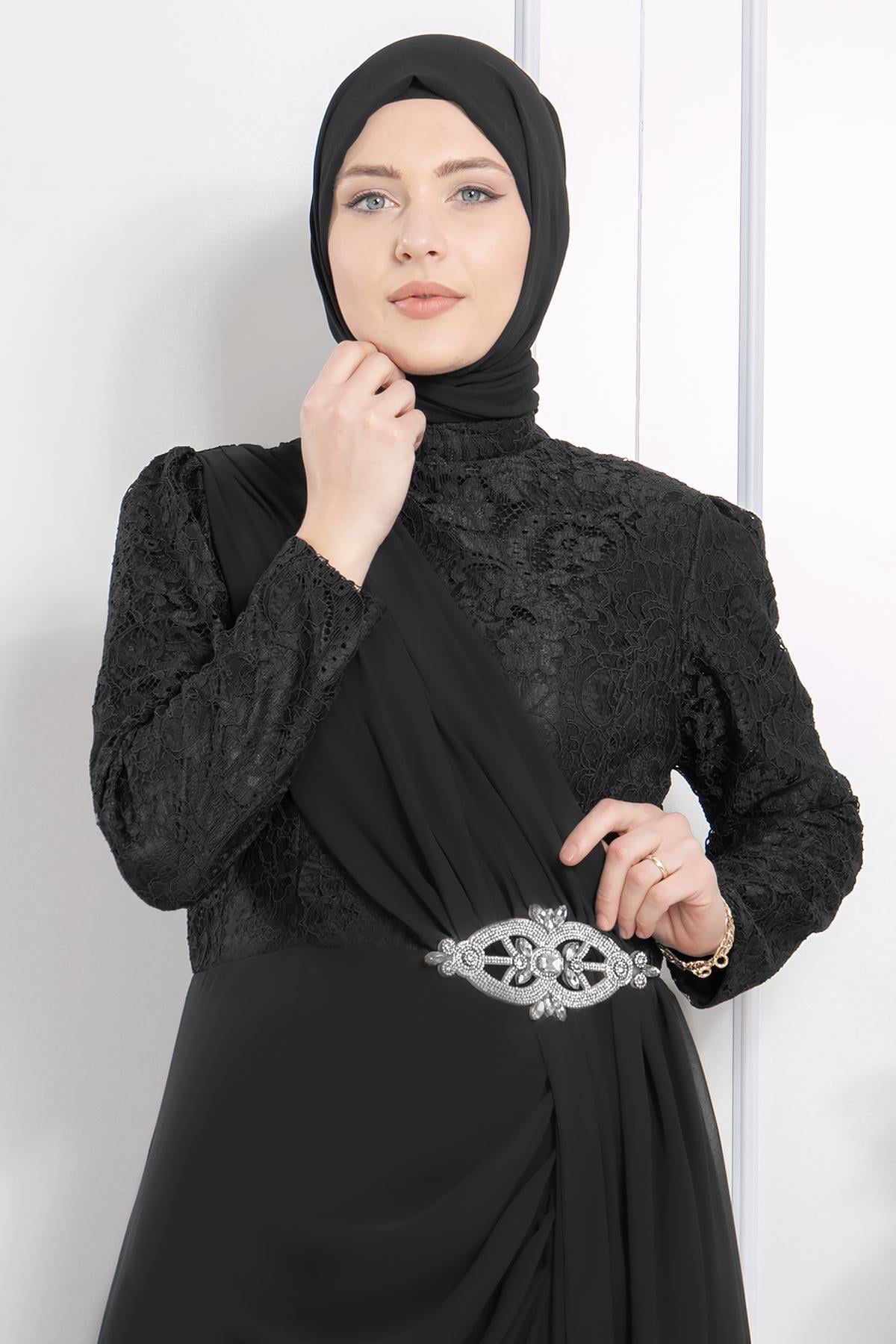 ZARİF ABİYEFHM868-SİYAHFahima
