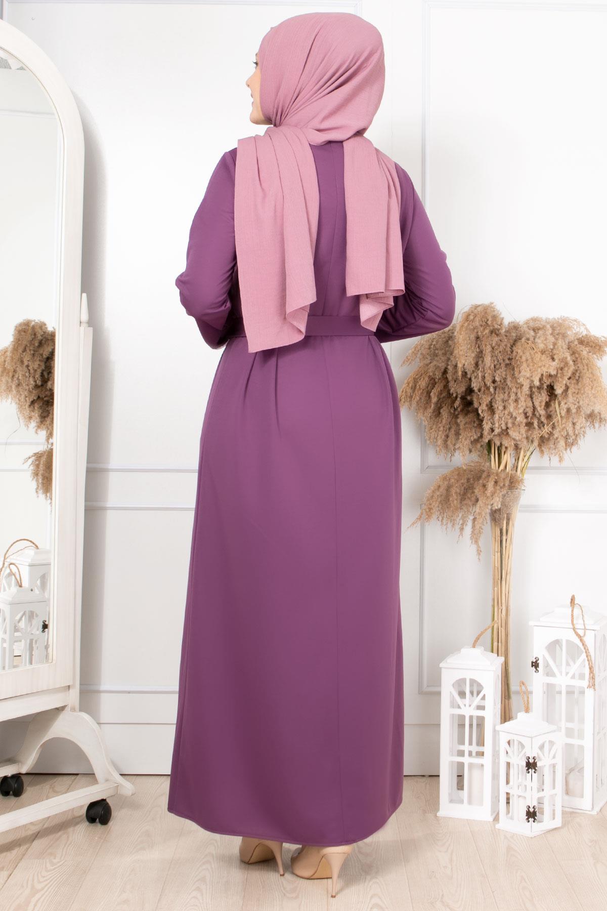 Pırıl Elbise Lila FHM878FHM878-LİLAFahima