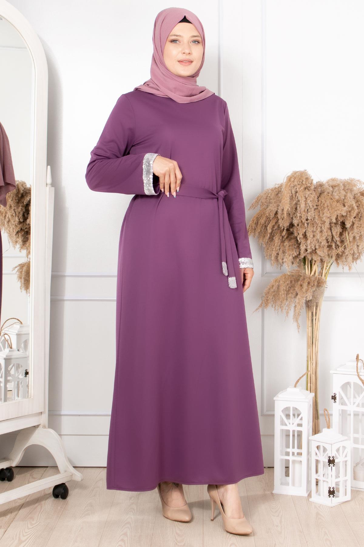 Pırıl Elbise Lila FHM878FHM878-LİLAFahima