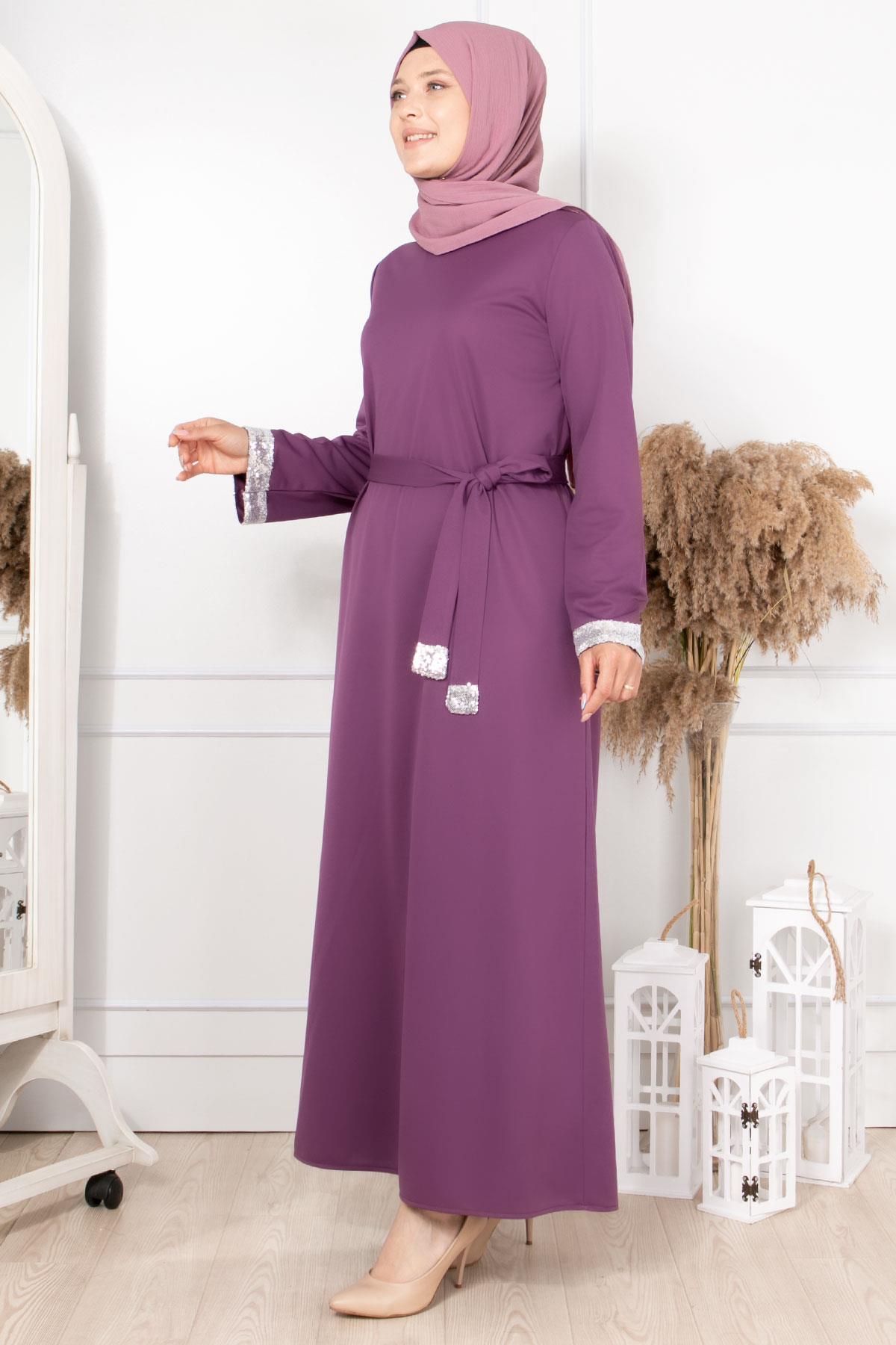 Pırıl Elbise Lila FHM878FHM878-LİLAFahima