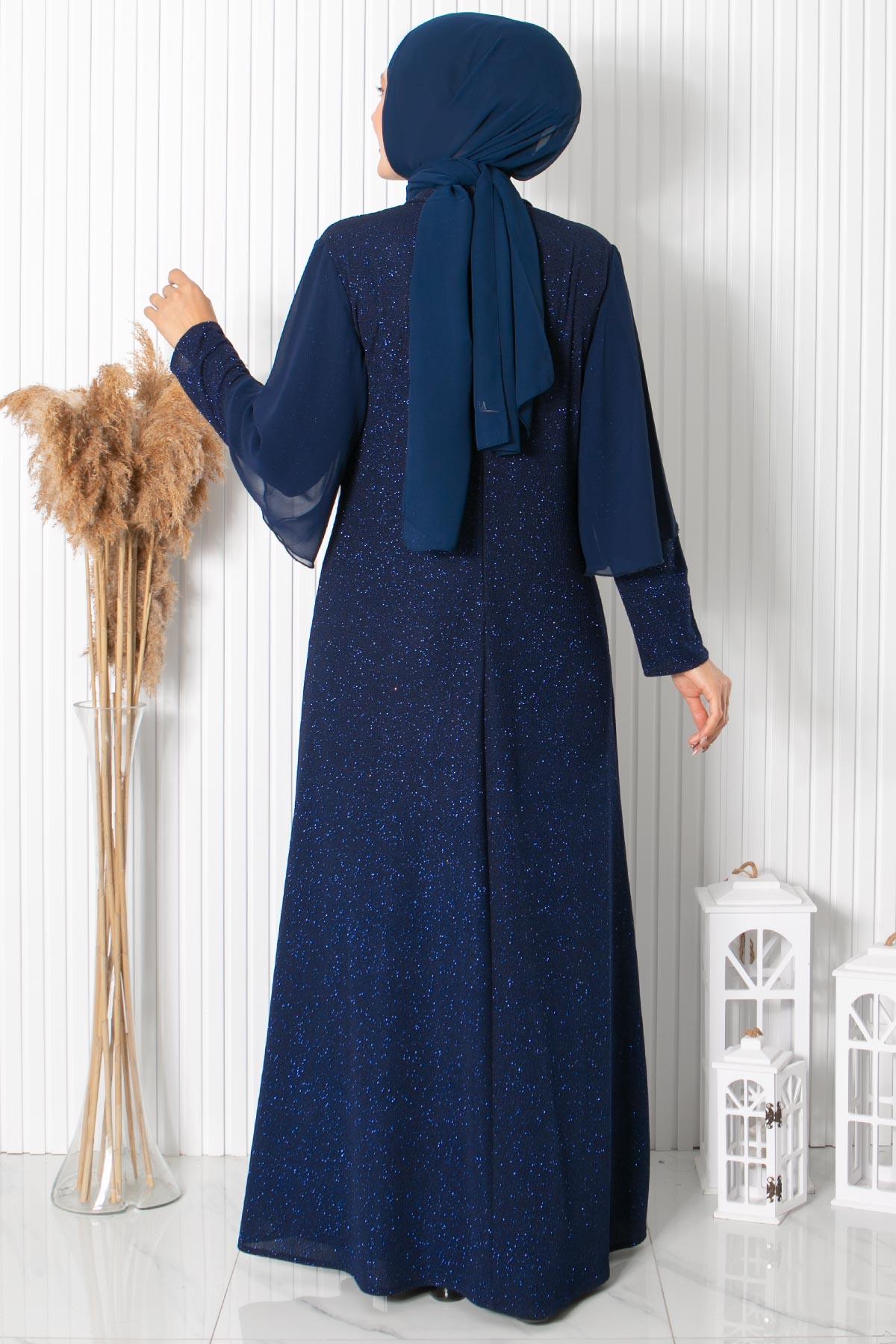 DAMLA ABİYEFHM886-LACİVERTFahima