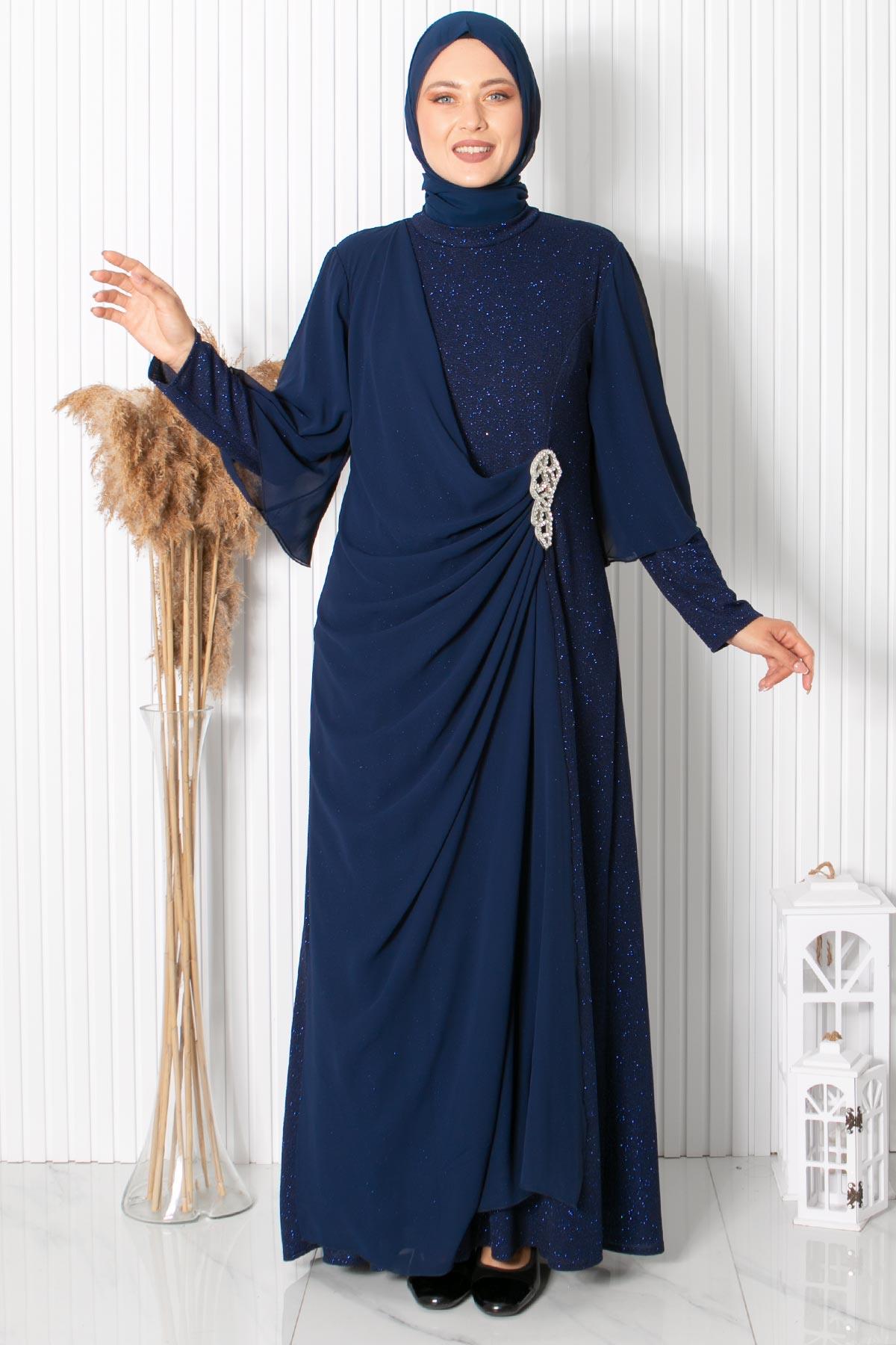 DAMLA ABİYEFHM886-LACİVERTFahima