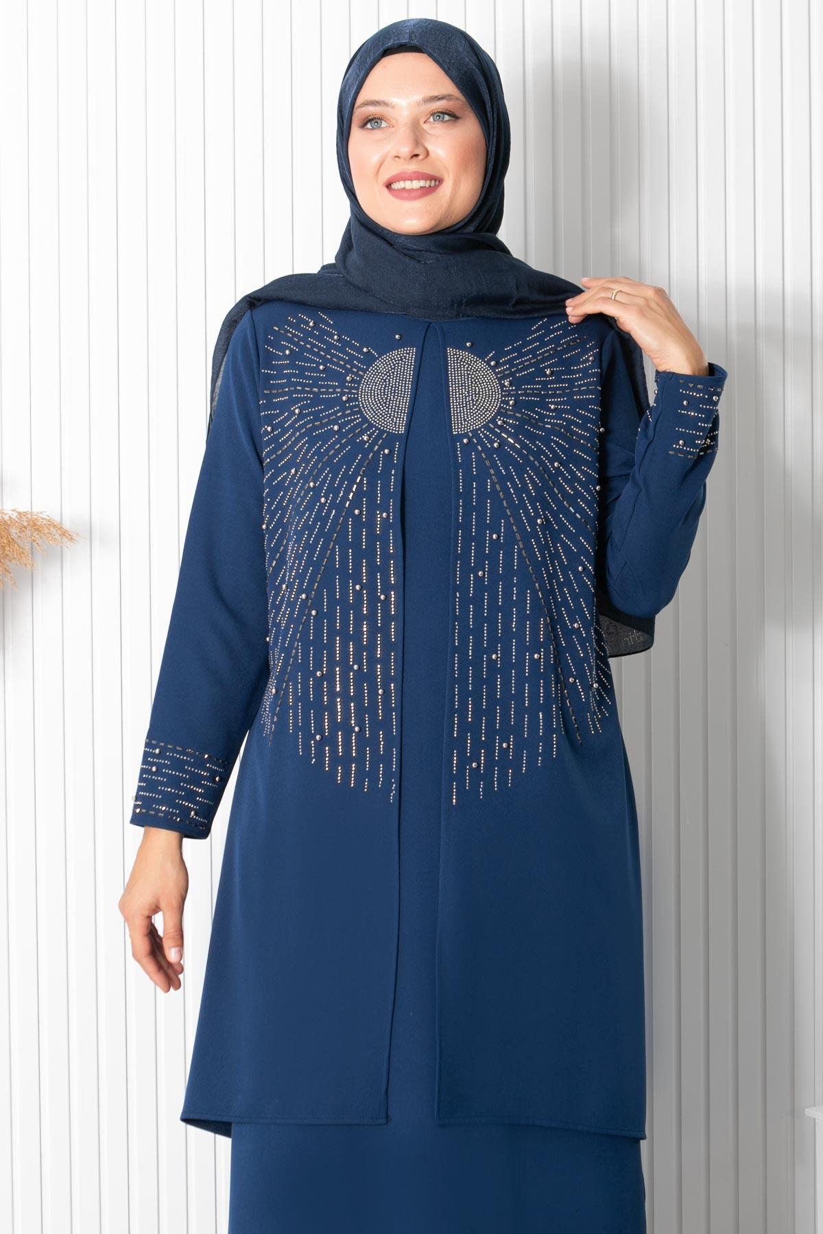 GÜNEŞ ABİYEFHM892-LACİVERTFahima