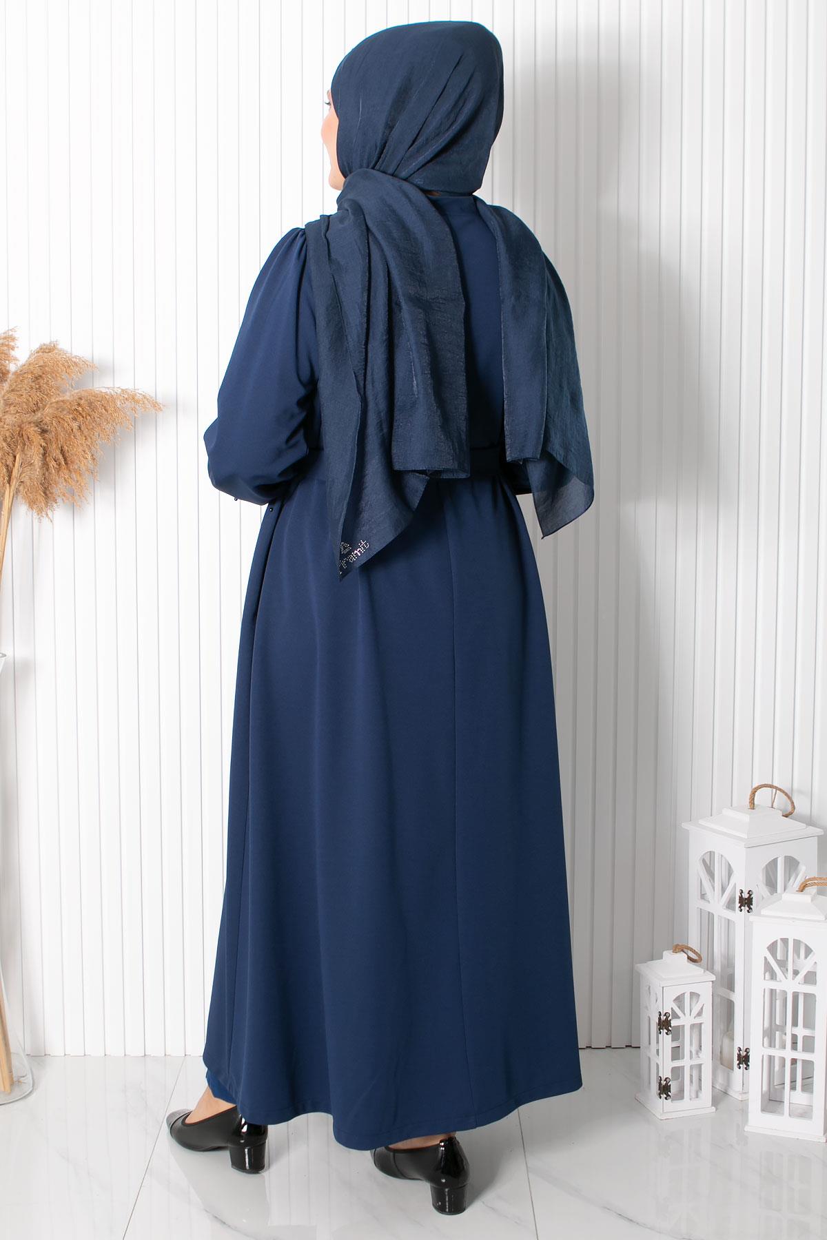 İncili Ferace Lacivert FHM894FHM894-LACİVERTFahima