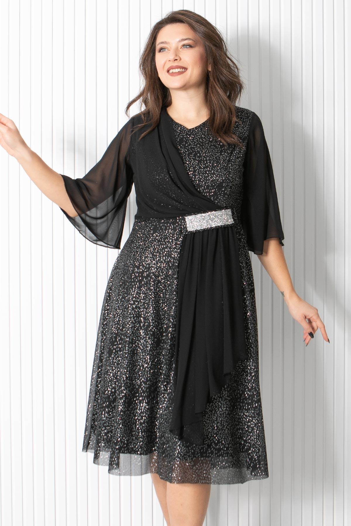 PAYETLİ ABİYEFHM900-SİYAHFahima