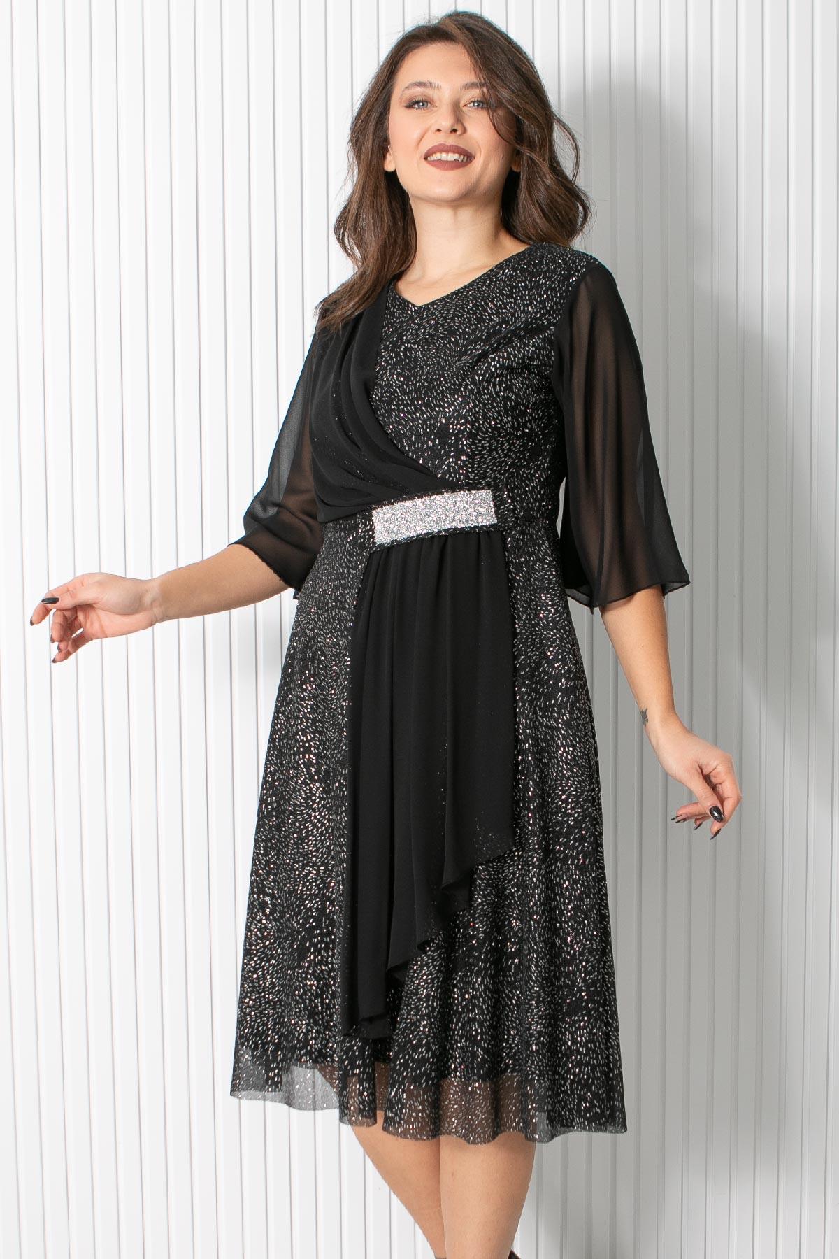 PAYETLİ ABİYEFHM900-SİYAHFahima