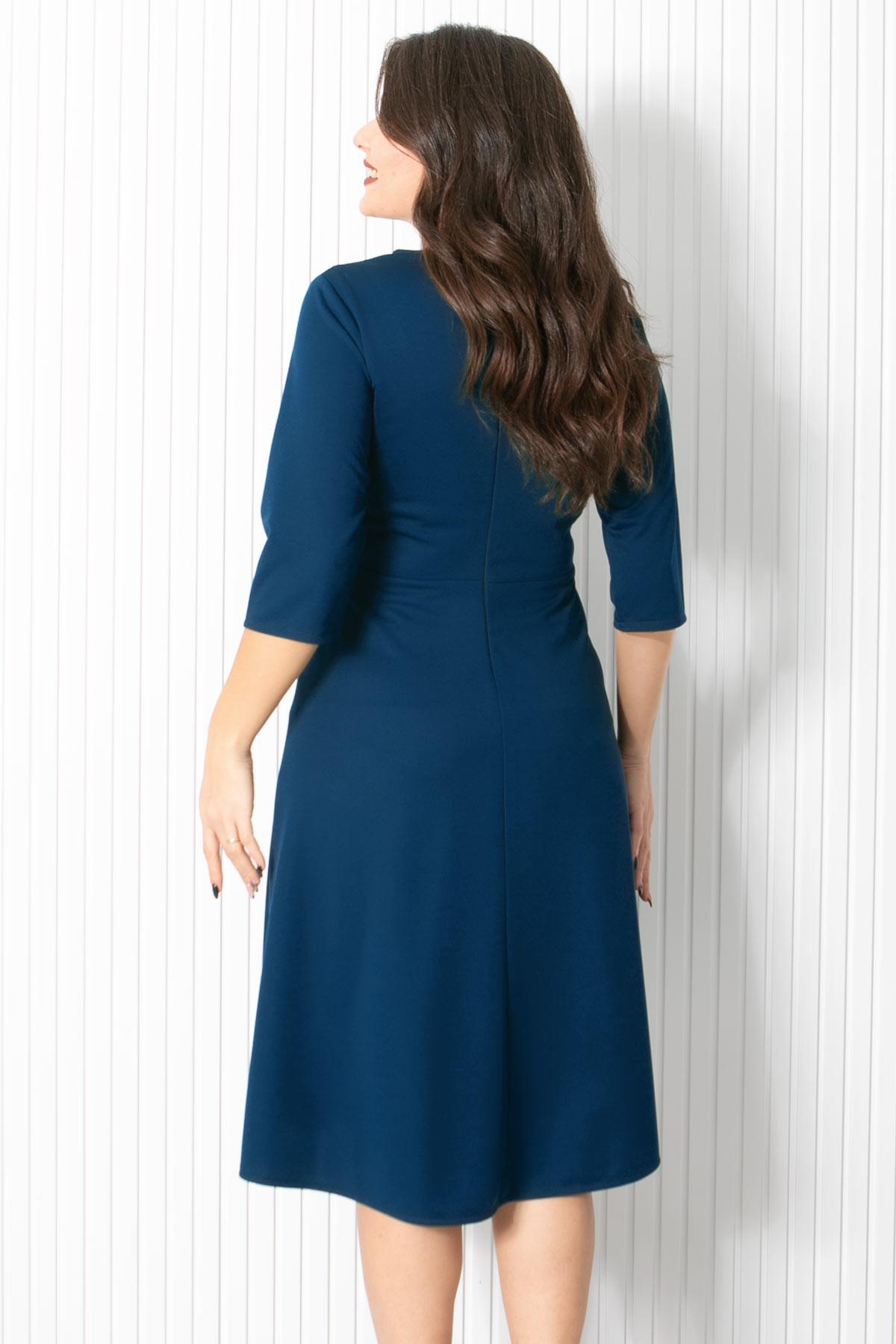 BROŞ DETAYLI ABİYEFHM912-LACİVERTFahima