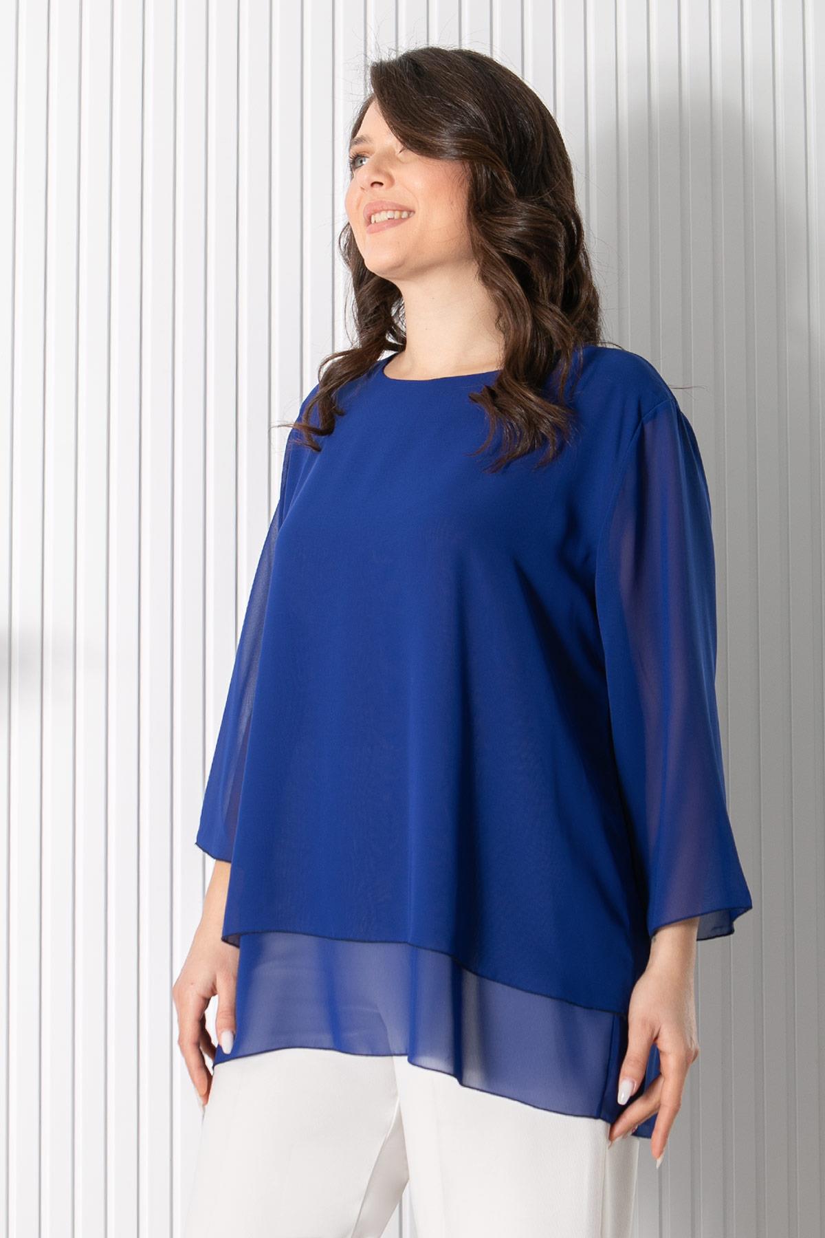 ŞİFON TUNİKFHM924-SAKSFahima