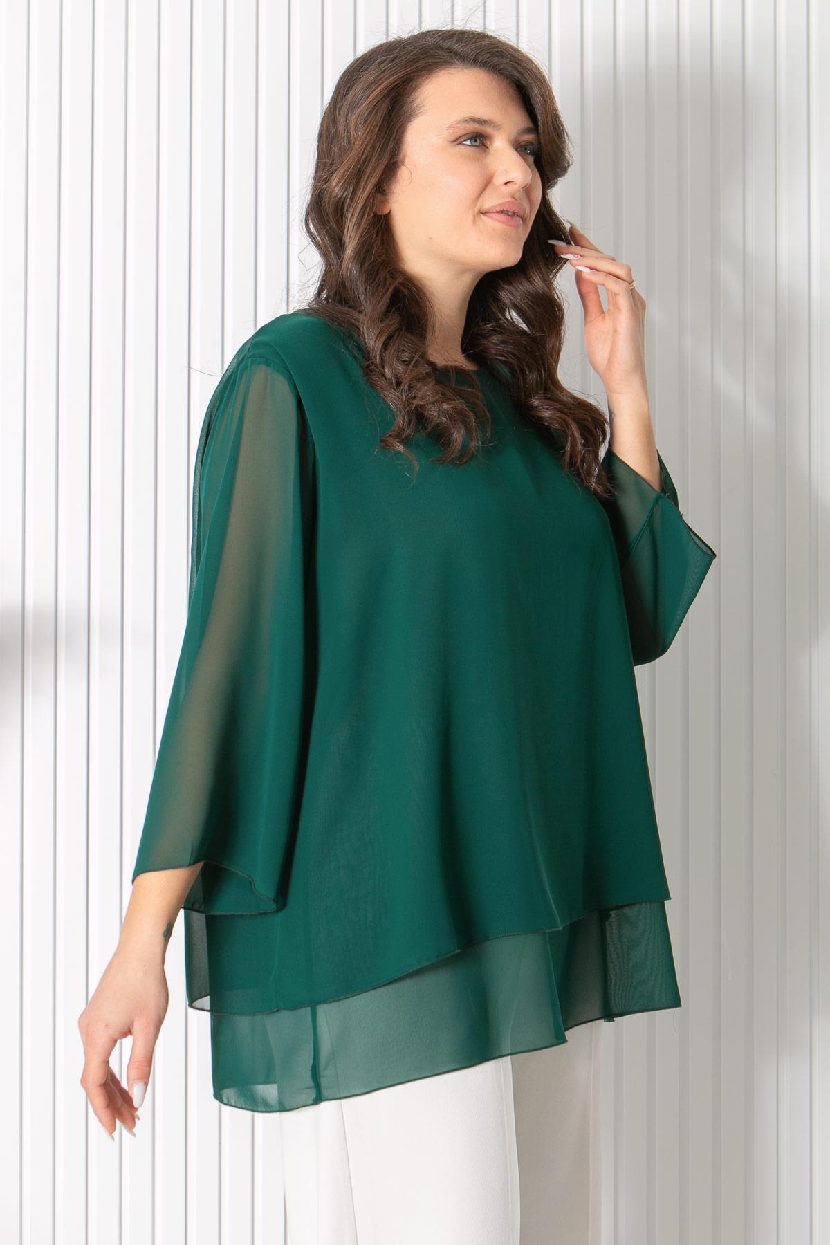 Şifon Tunik Zümrüt FHM924FHM924-ZÜMRÜTFahima