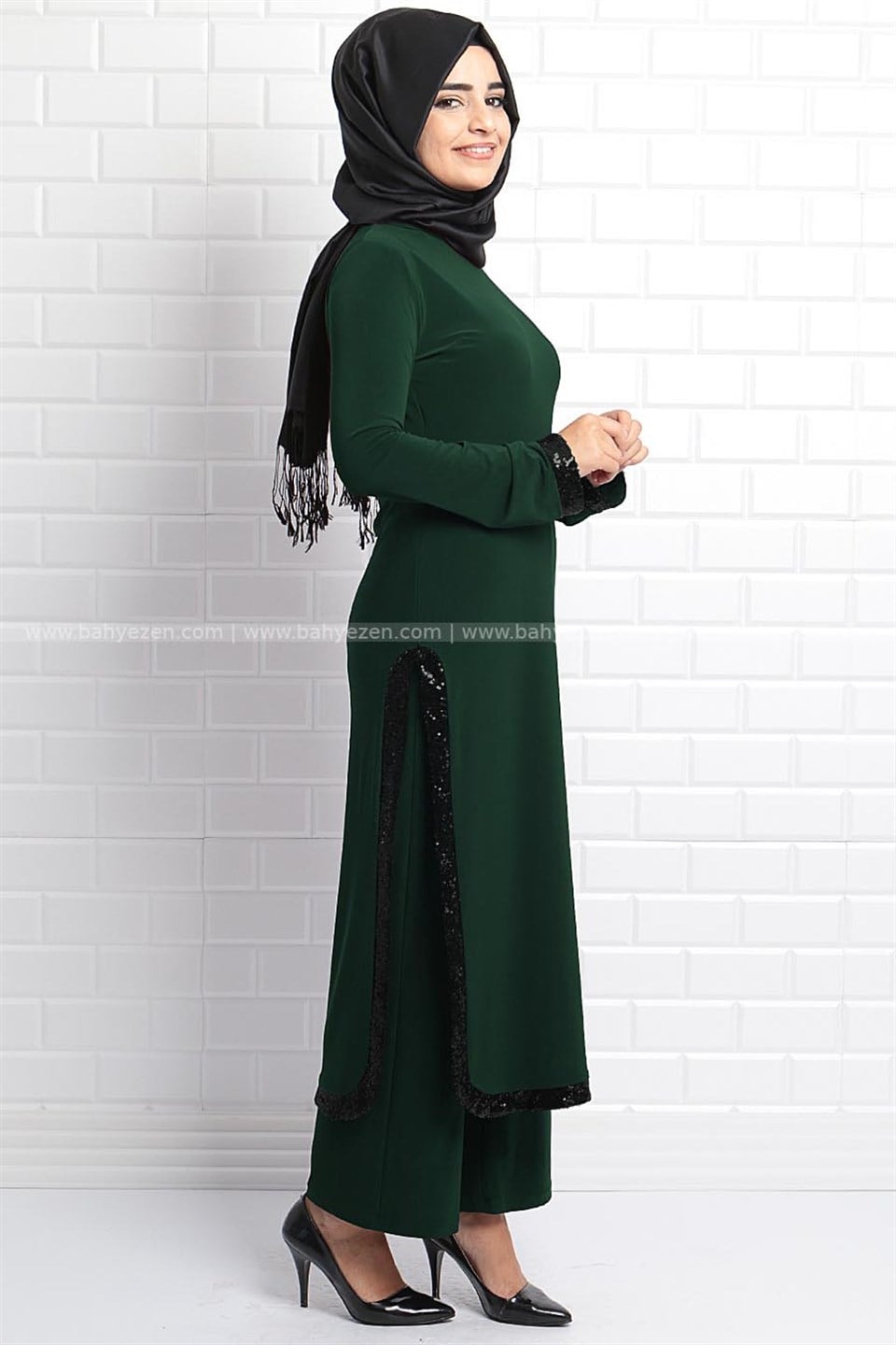 Güz Tunik Pantolon Abiye Takım Zümrüt FHM374FHM374-ZÜMRÜTKategorisiz