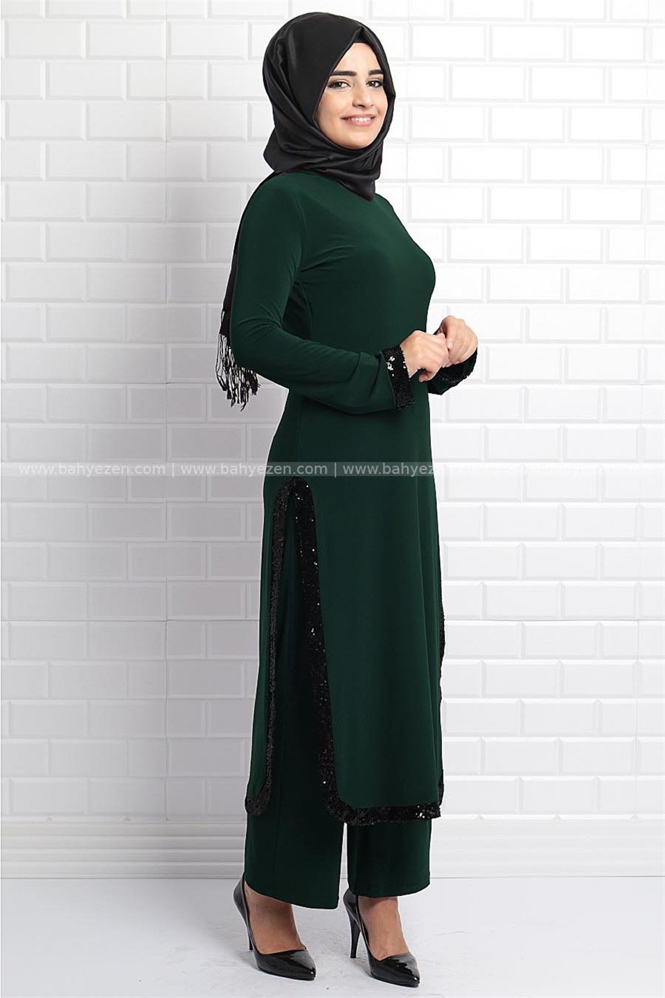 Güz Tunik Pantolon Abiye Takım Zümrüt FHM374FHM374-ZÜMRÜTKategorisiz