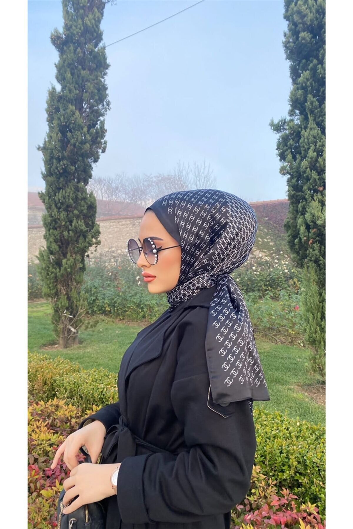Trençkot Siyah HMA22HMA22-SİYAHHümeyra Arslan