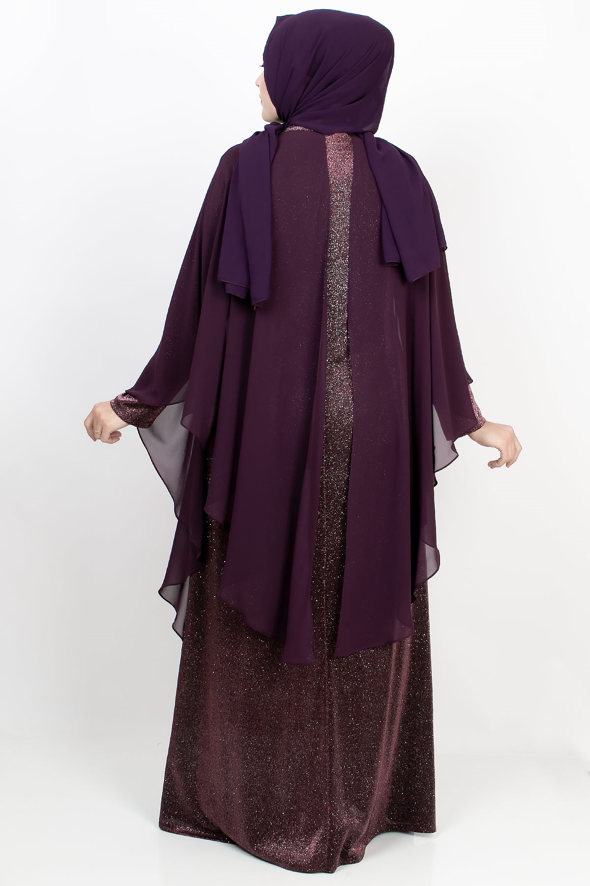 PELERİN DETAY ABİYEMDA2157-MÜRDÜMMDA