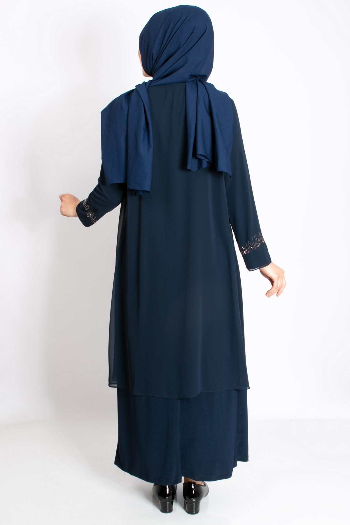 TAŞ İŞLEME DETAYI ABİYE MDA2224-LACİVERTMDA