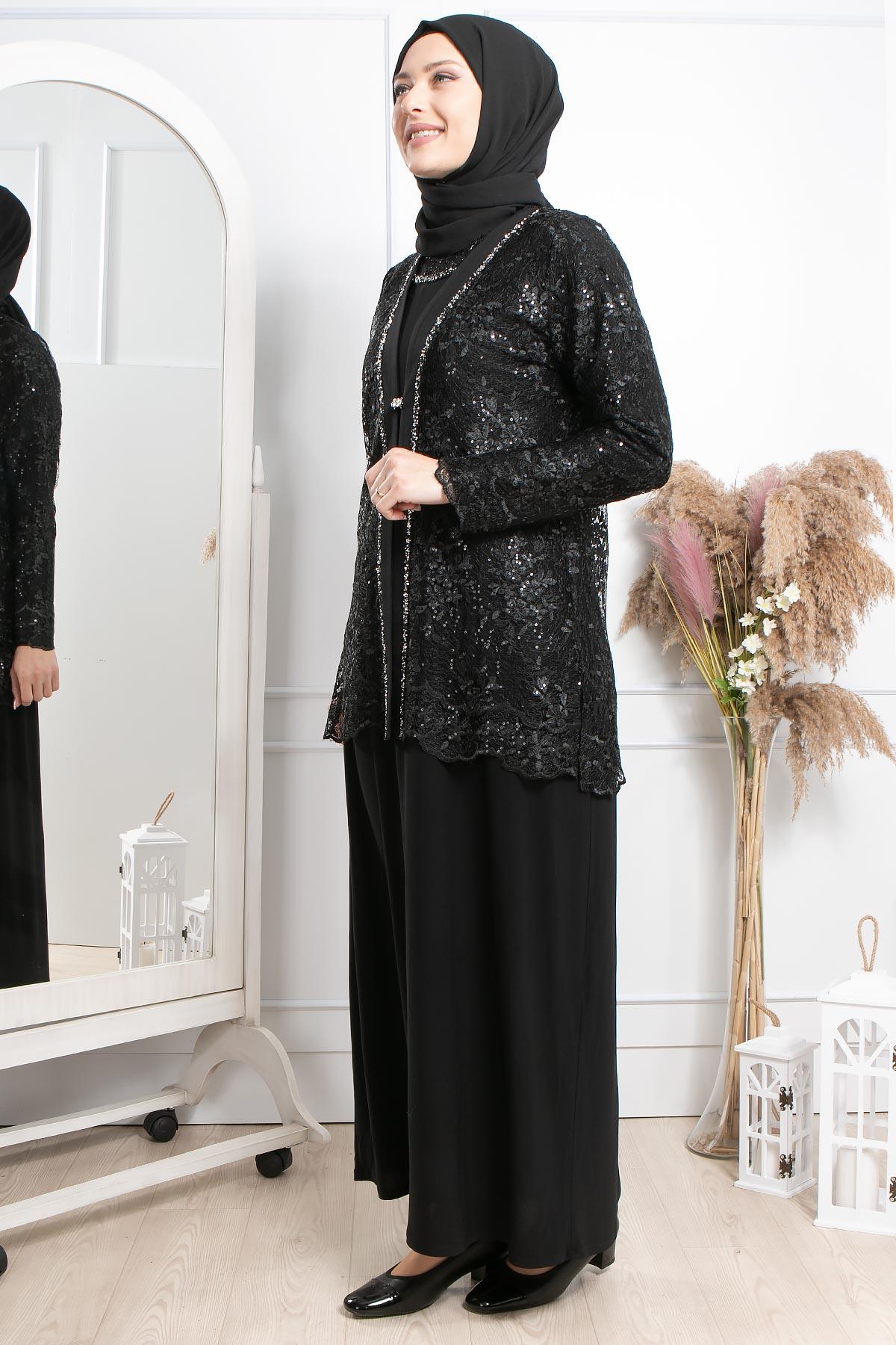 TAŞ İŞLEME DETAY ABİYEMDA2314-SİYAHMDA