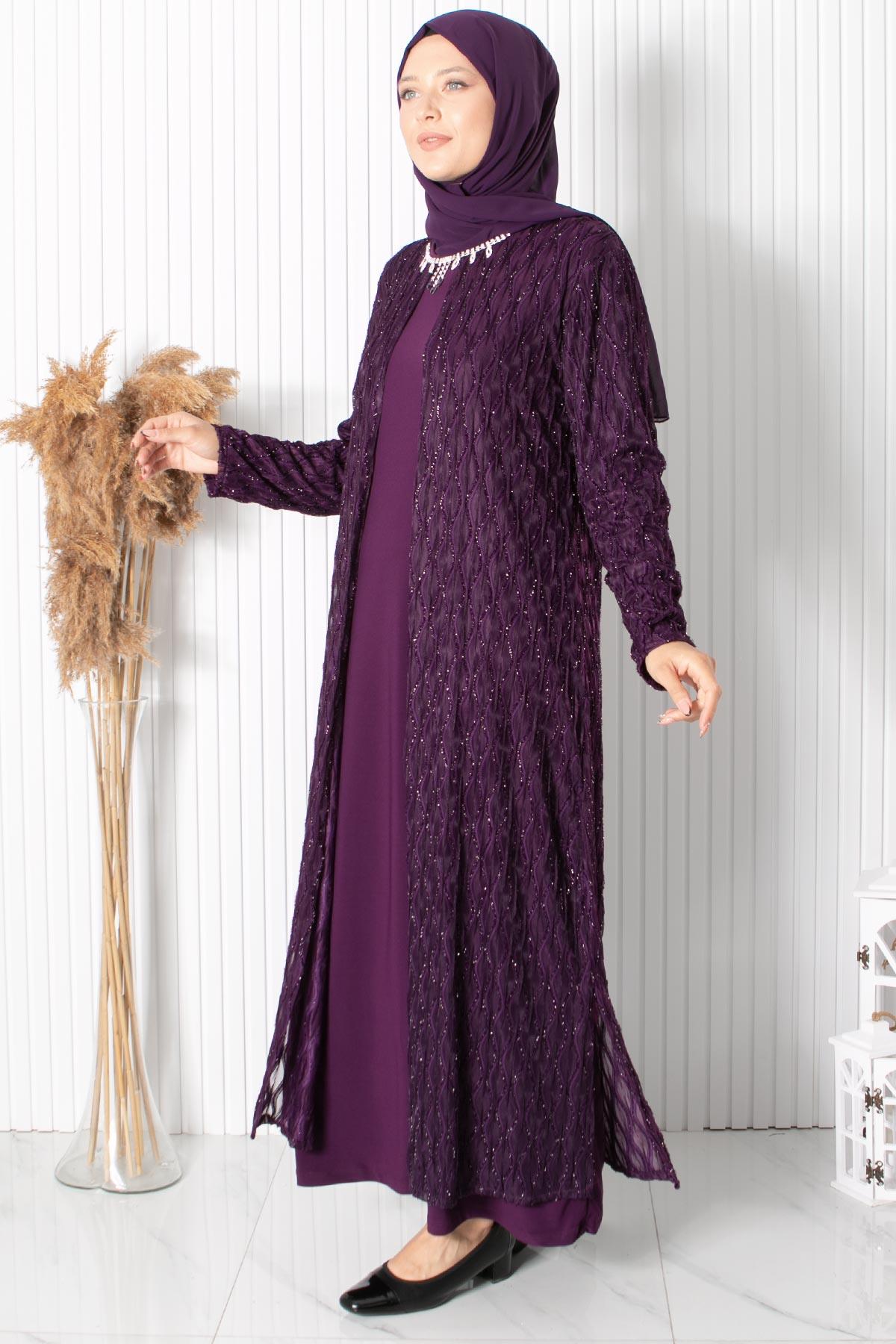 KOLYE DETAYLI ABİYEMDA2323-MORMDA