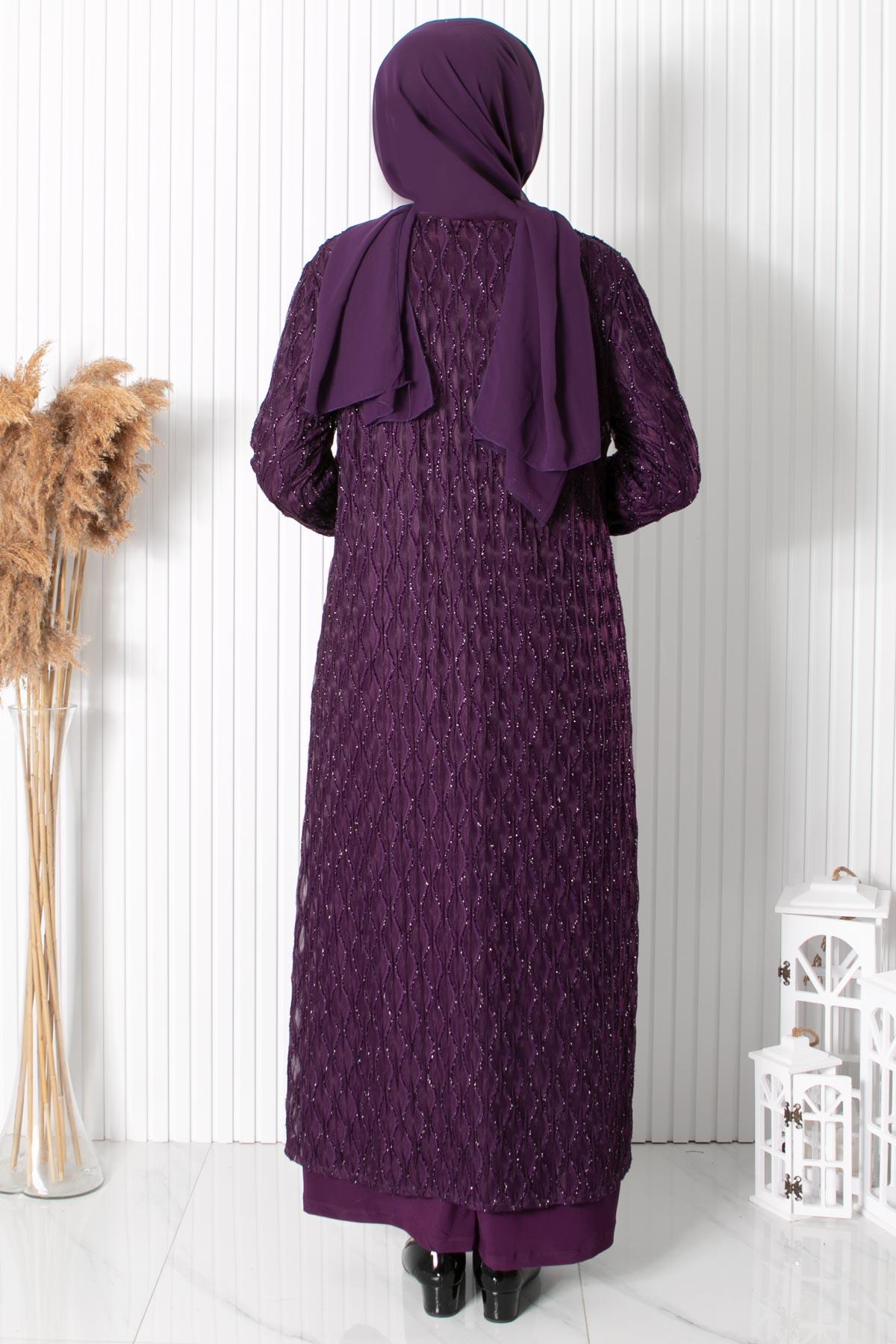 KOLYE DETAYLI ABİYEMDA2323-MORMDA