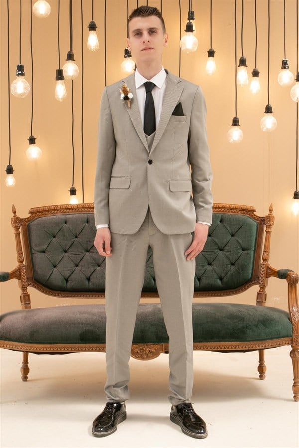 Erkek  - Takım - Elbise - Bej - MDV100MDV100-BEJModaviki