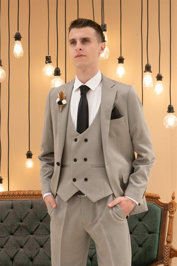 Erkek  - Takım - Elbise - Bej - MDV100MDV100-BEJModaviki