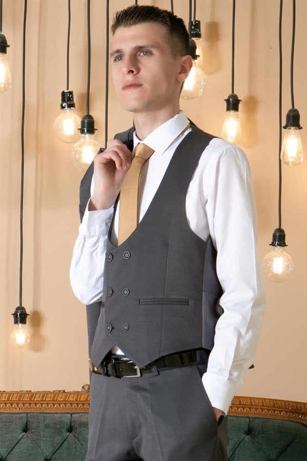 Erkek  - Takım - Elbise - Füme - MDV100MDV100-FÜMEModaviki