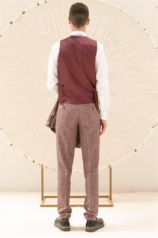 ERKEK TAKIM ELBİSEMDV102-BORDOModaviki