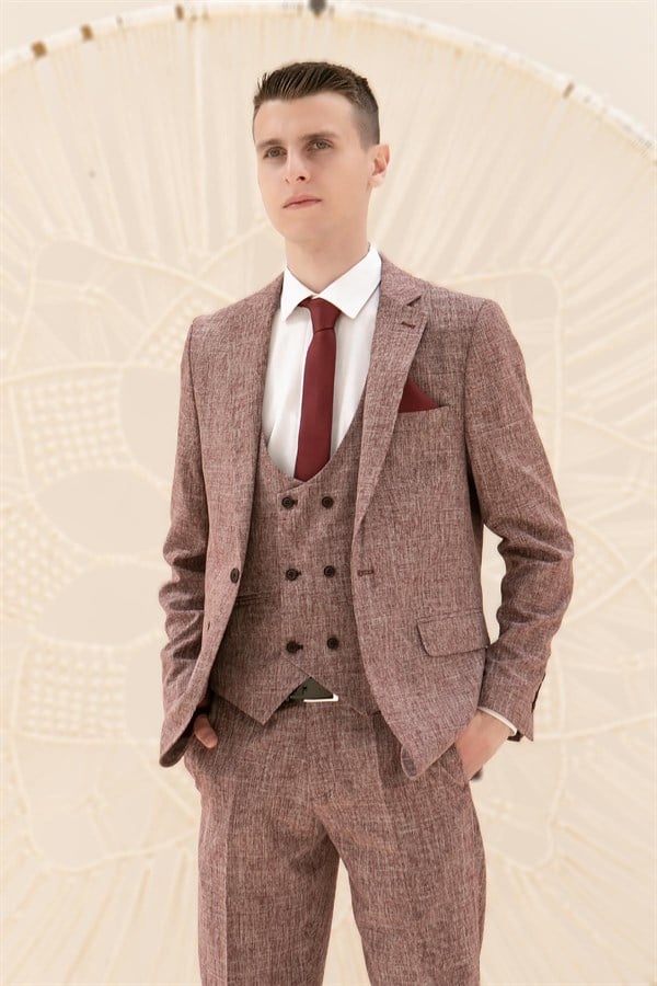 ERKEK TAKIM ELBİSEMDV102-BORDOModaviki