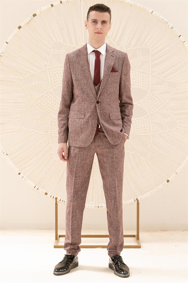 ERKEK TAKIM ELBİSEMDV102-BORDOModaviki